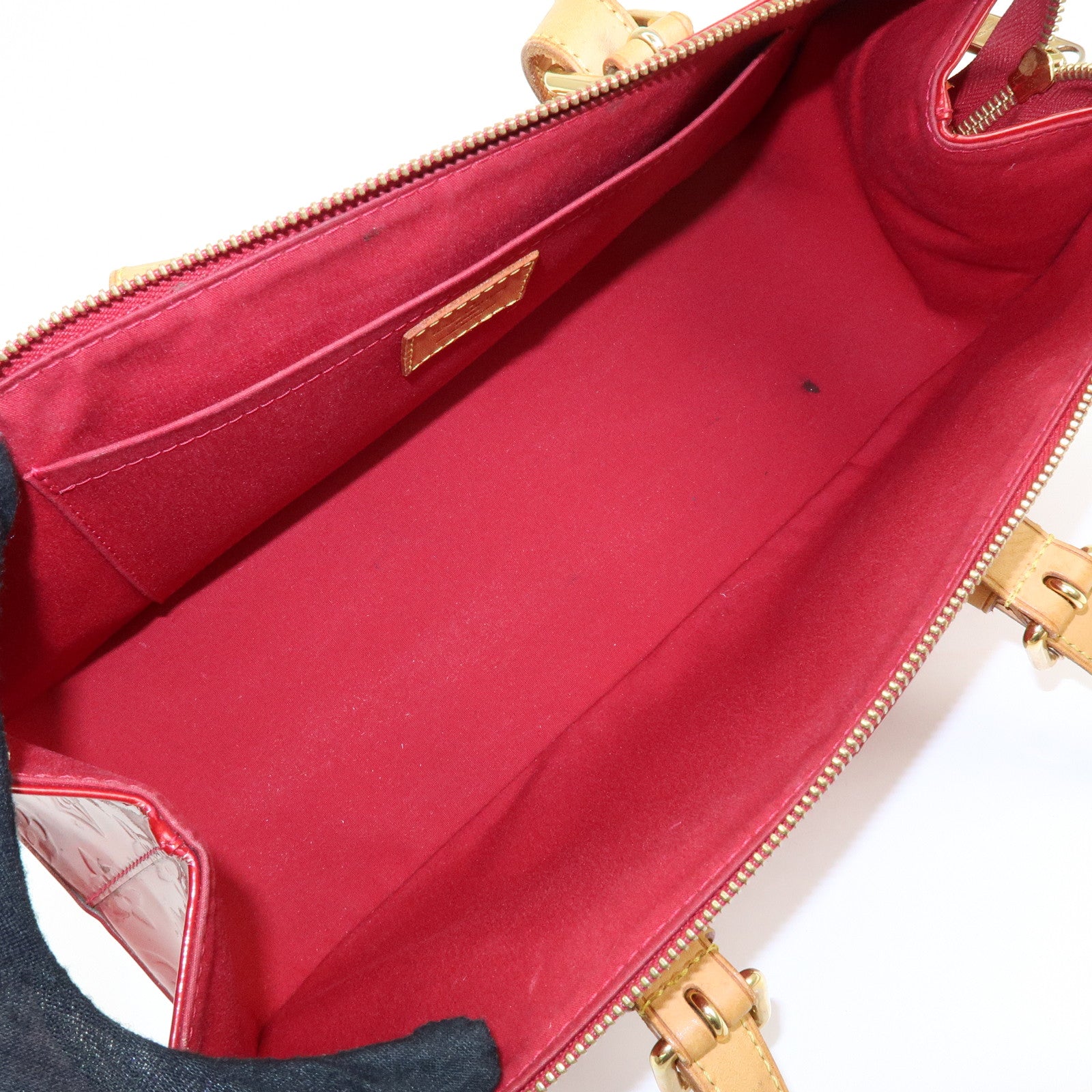 Louis Vuitton Monogram Vernis Rosewood Avenue Hand Bag M93510