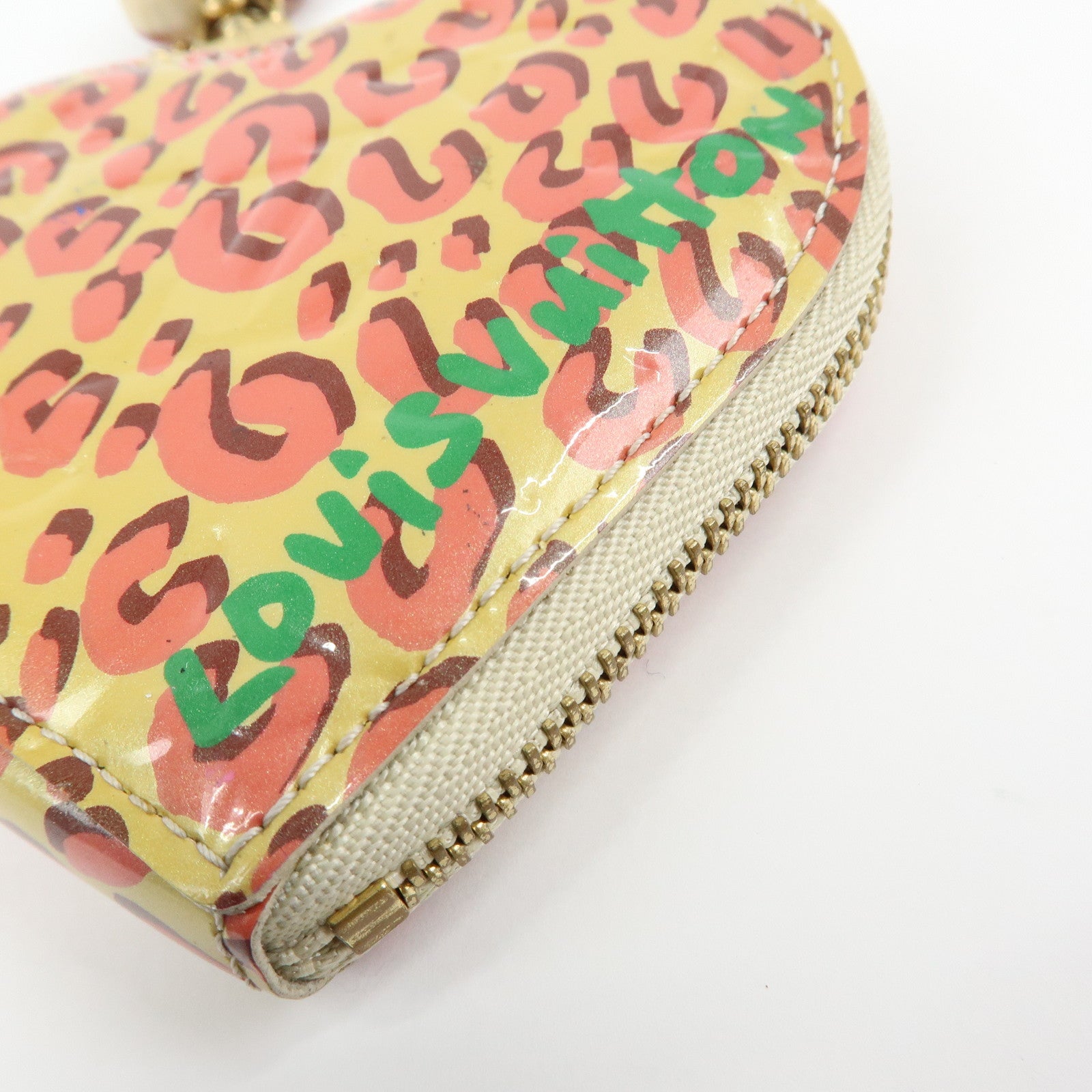 Louis Vuitton Monogram Vernis Porte Monnaie Coeur Coin Case M91473