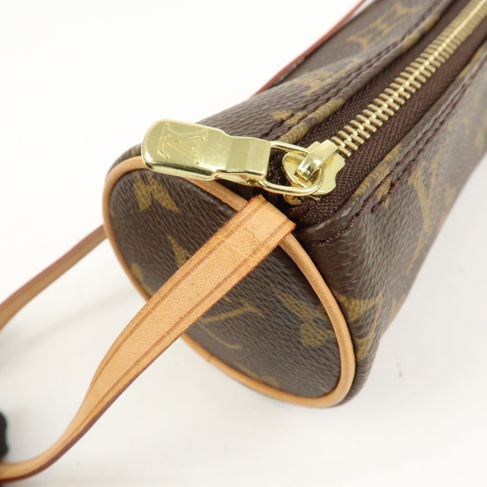 Louis Vuitton Monogram Mini Pouch for Papillon Bag Brown New Style