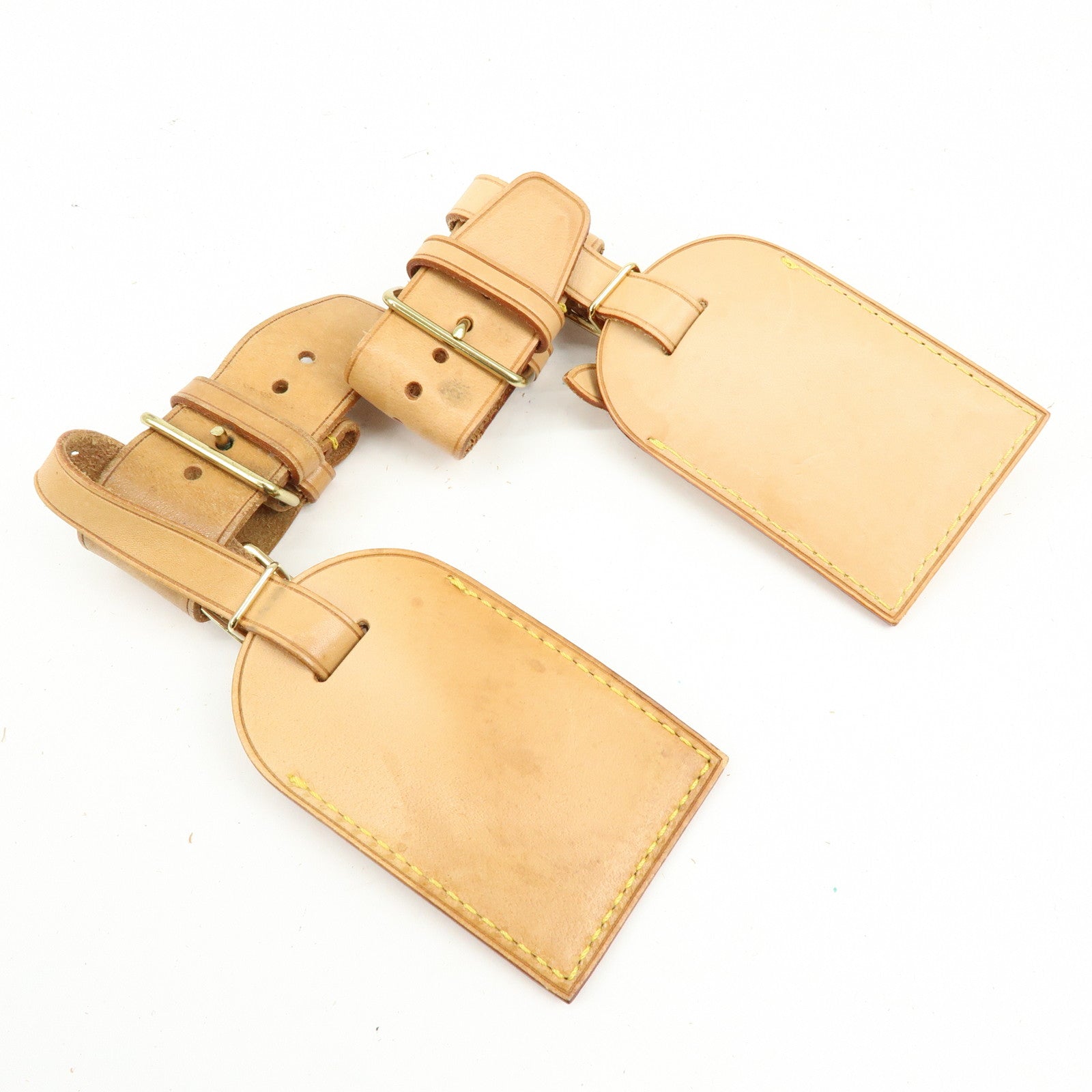 Louis Vuitton Set of 10 Leather Name Tag & Poignet