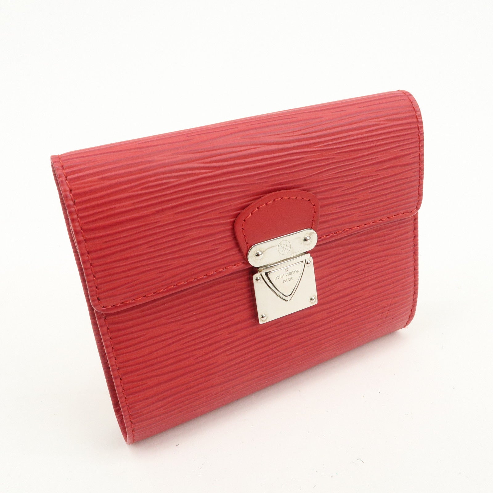 Louis Vuitton Epi Portefeuille Koala Wallet Rouge M5801E