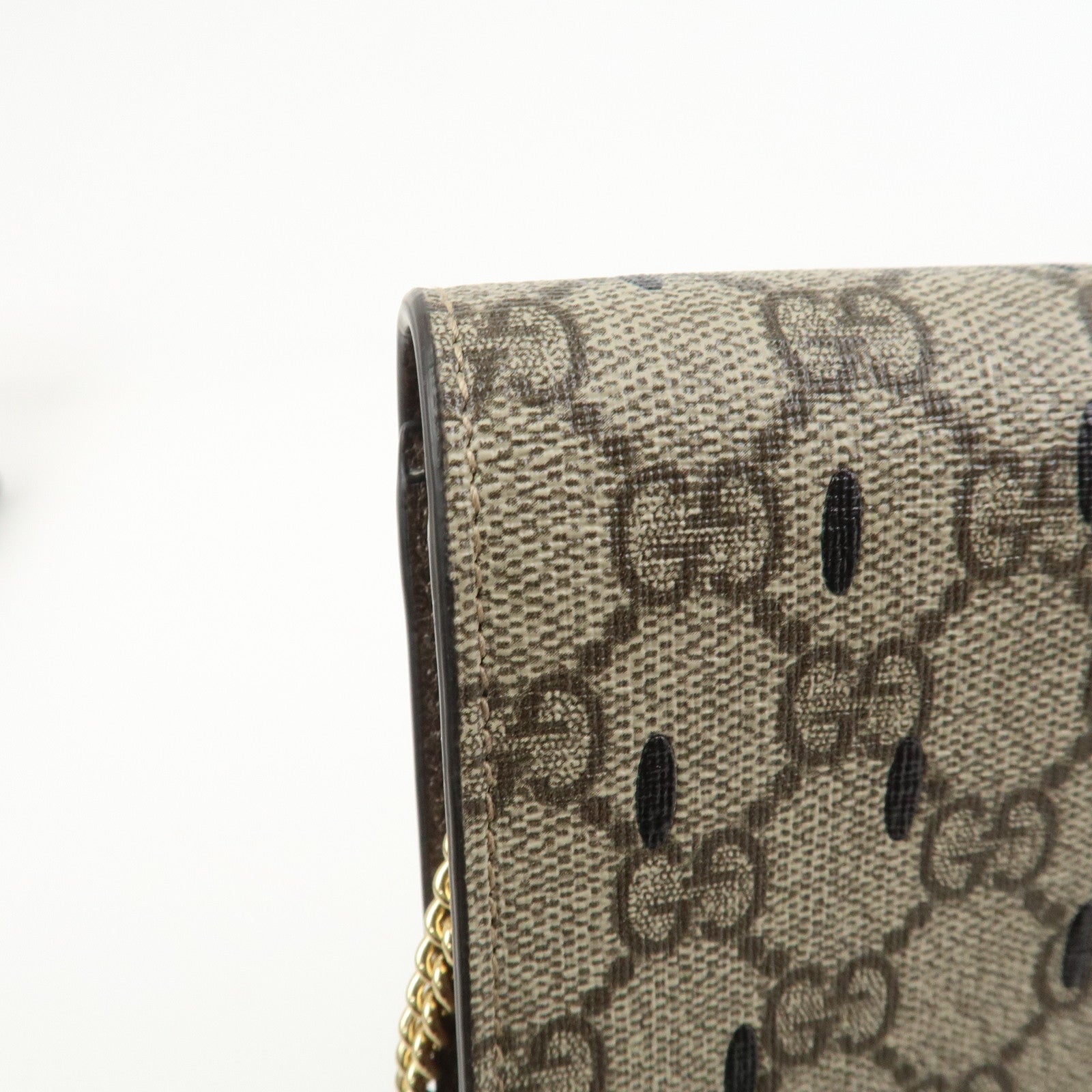 GUCCI GG Supreme GG Marmont Hand Bag Shoulder Bag Beige 726249