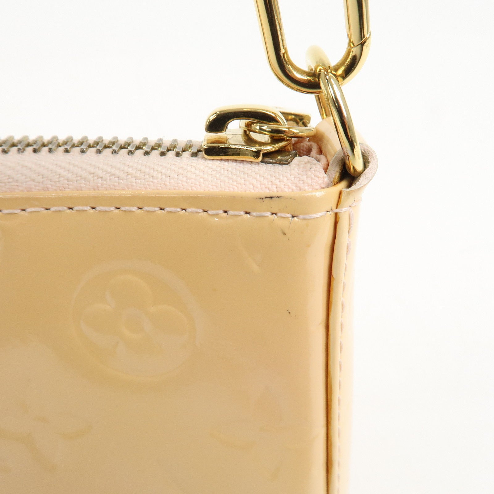 Louis Vuitton Monogram Vernis Mallory Square Hand Bag Pink M91292