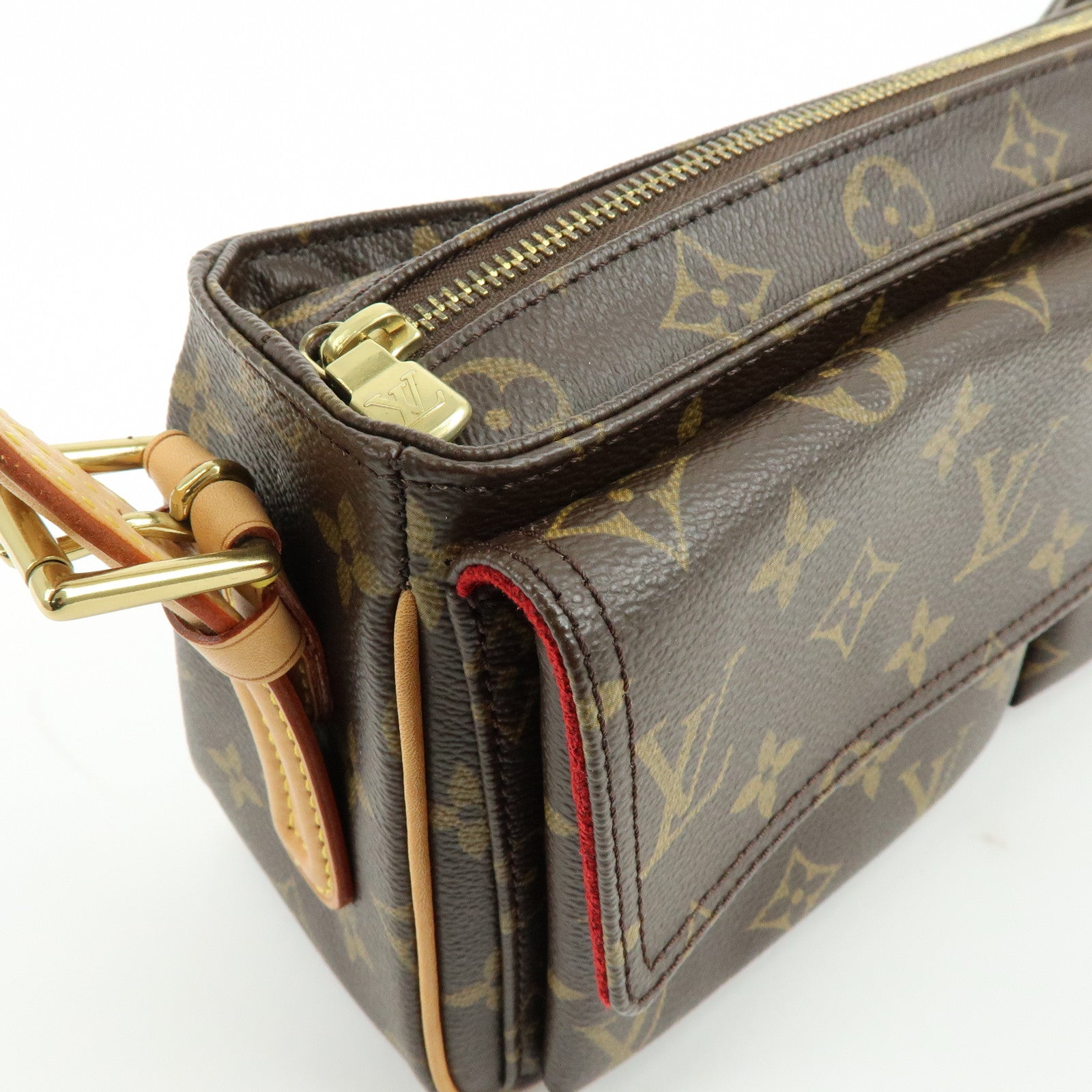 Louis Vuitton Monogram Vivacite Shoulder Bag Hand Bag M51164