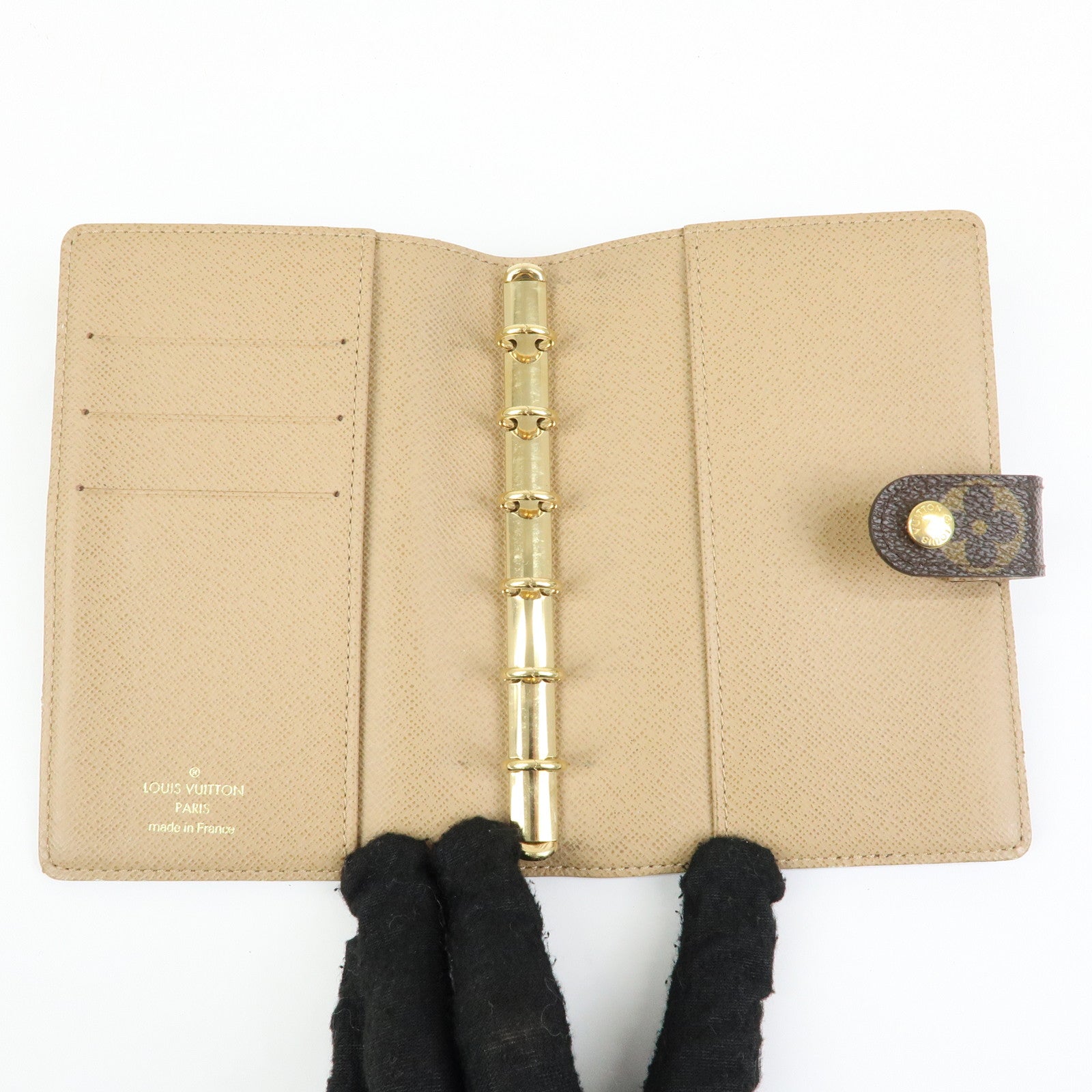 Louis Vuitton Monogram Agenda PM T&B Planner Cover Brown R21039