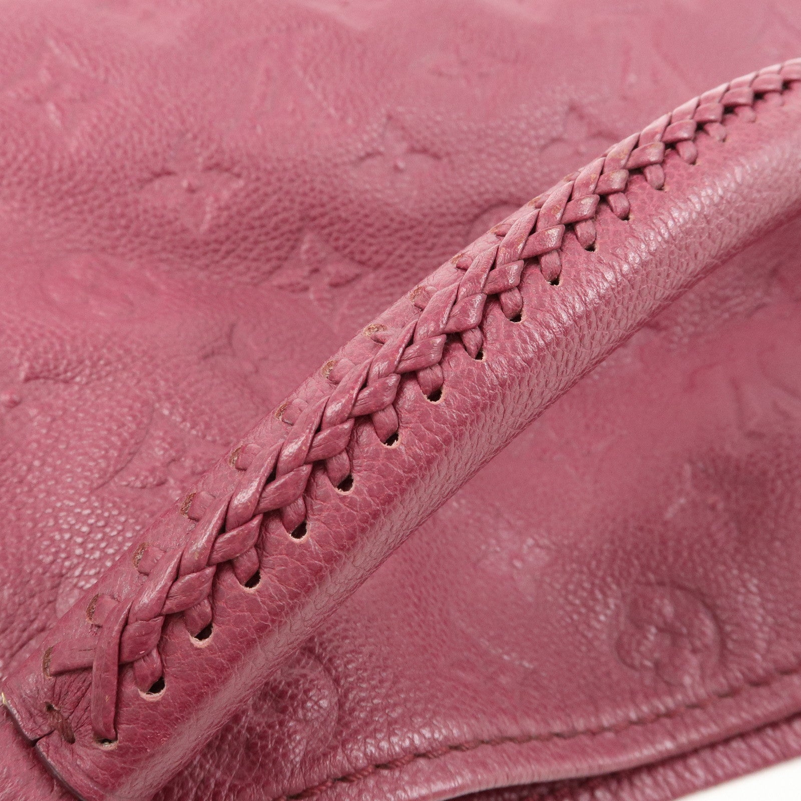 Louis Vuitton Monogram Empreinte Empreinte Leather MM Aurore M94047