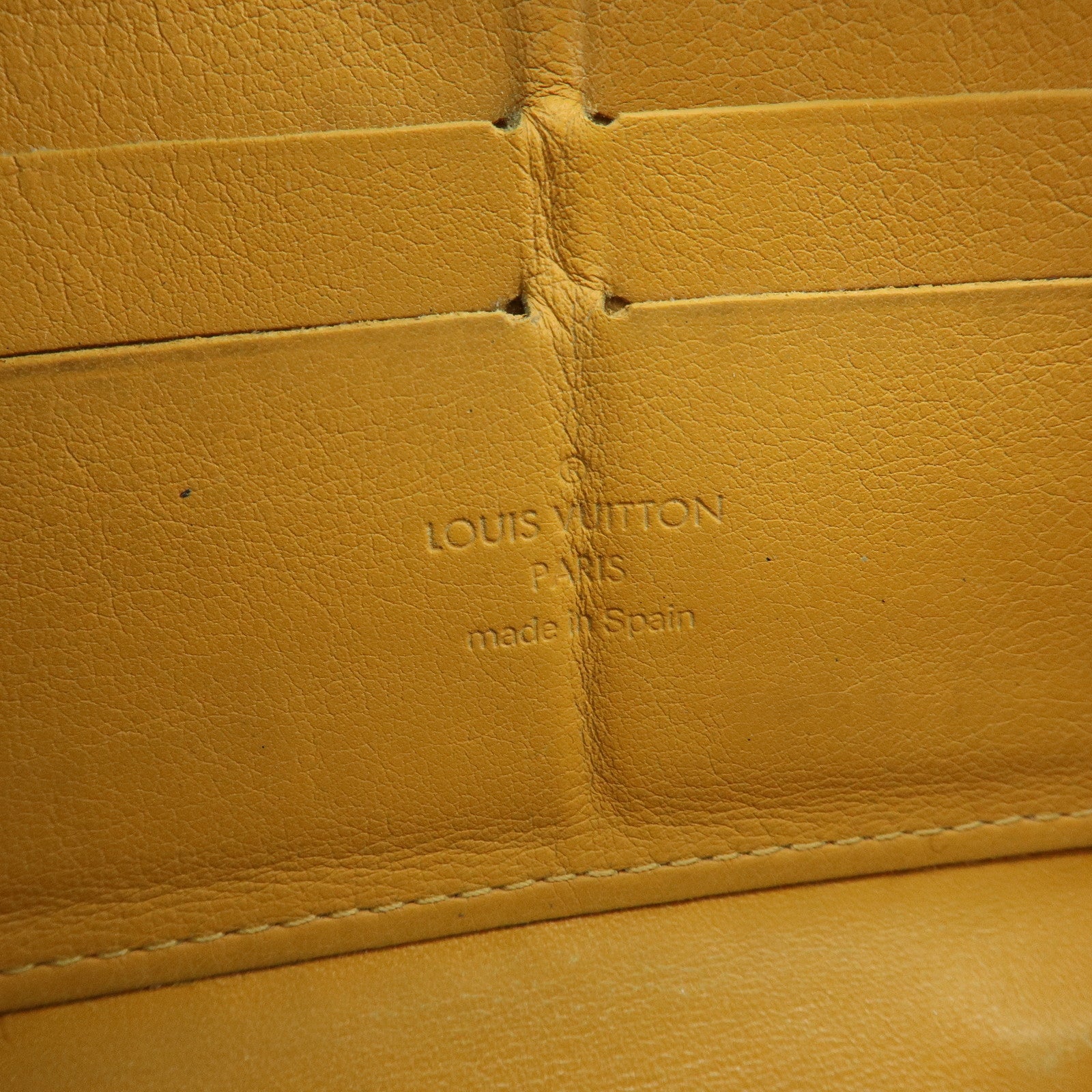 Louis Vuitton Monogram Denim Zippy Wallet Long Wallet Blue M95341