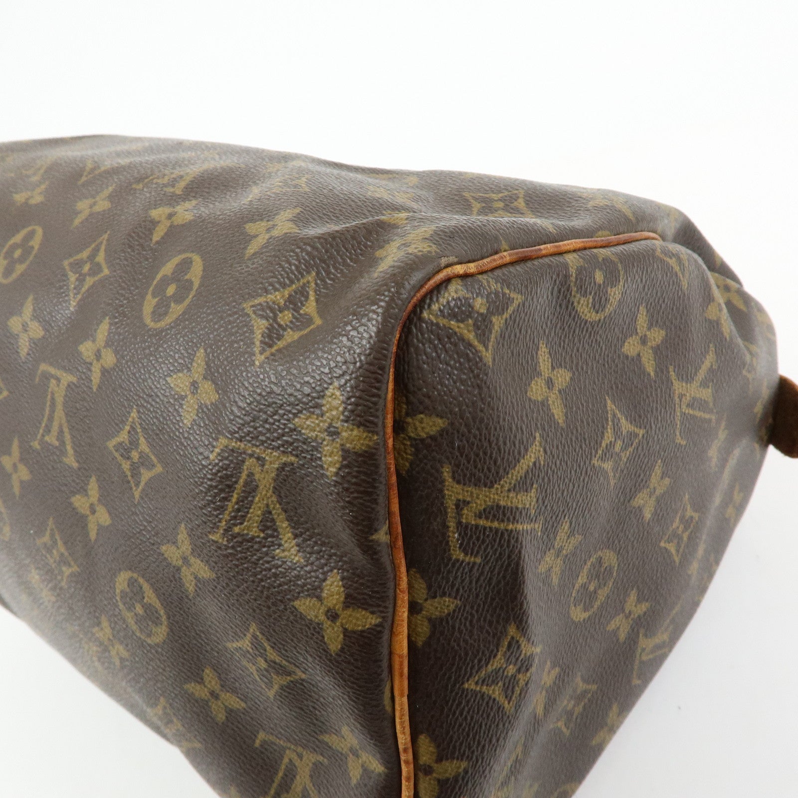 Louis Vuitton Monogram Speedy 30 Boston Bag Hand Bag Brown M41526