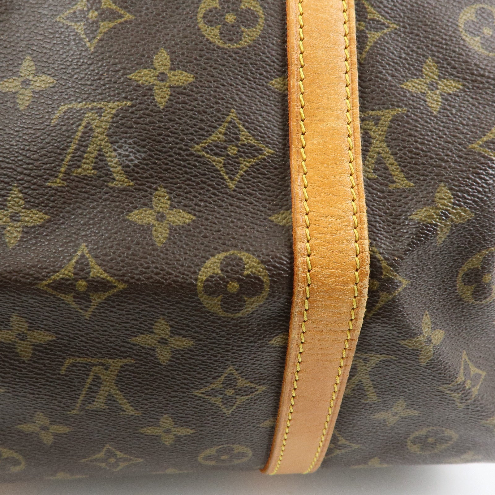 Louis Vuitton Monogram Sac Souple 35 Boston Bag Brown M41626