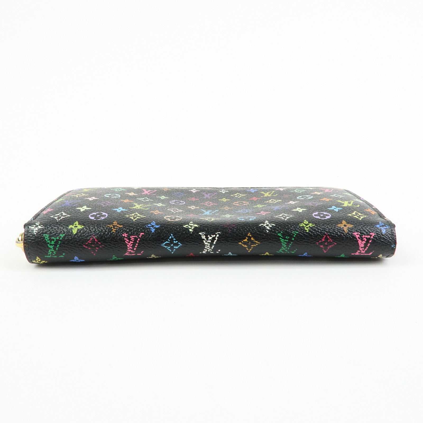 Louis Vuitton Monogram Multi Color Zippy Wallet Violet M60275