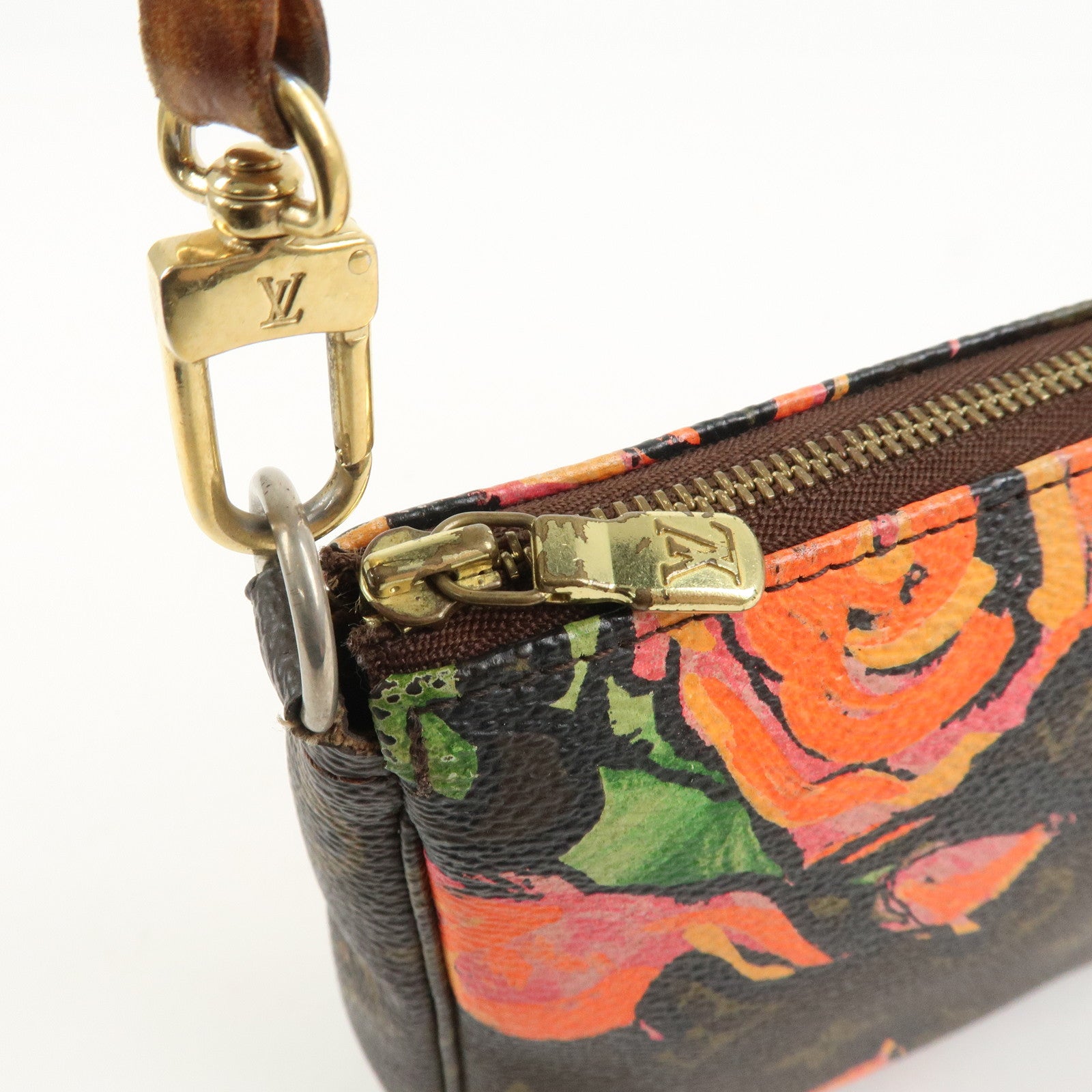 Louis Vuitton Monogram Rose Pochette Accessoires Pouch M48615
