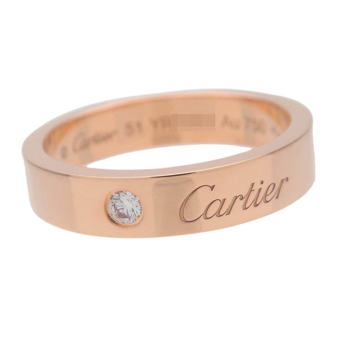 Cartier - 750PG   Diamond Rose Gold -