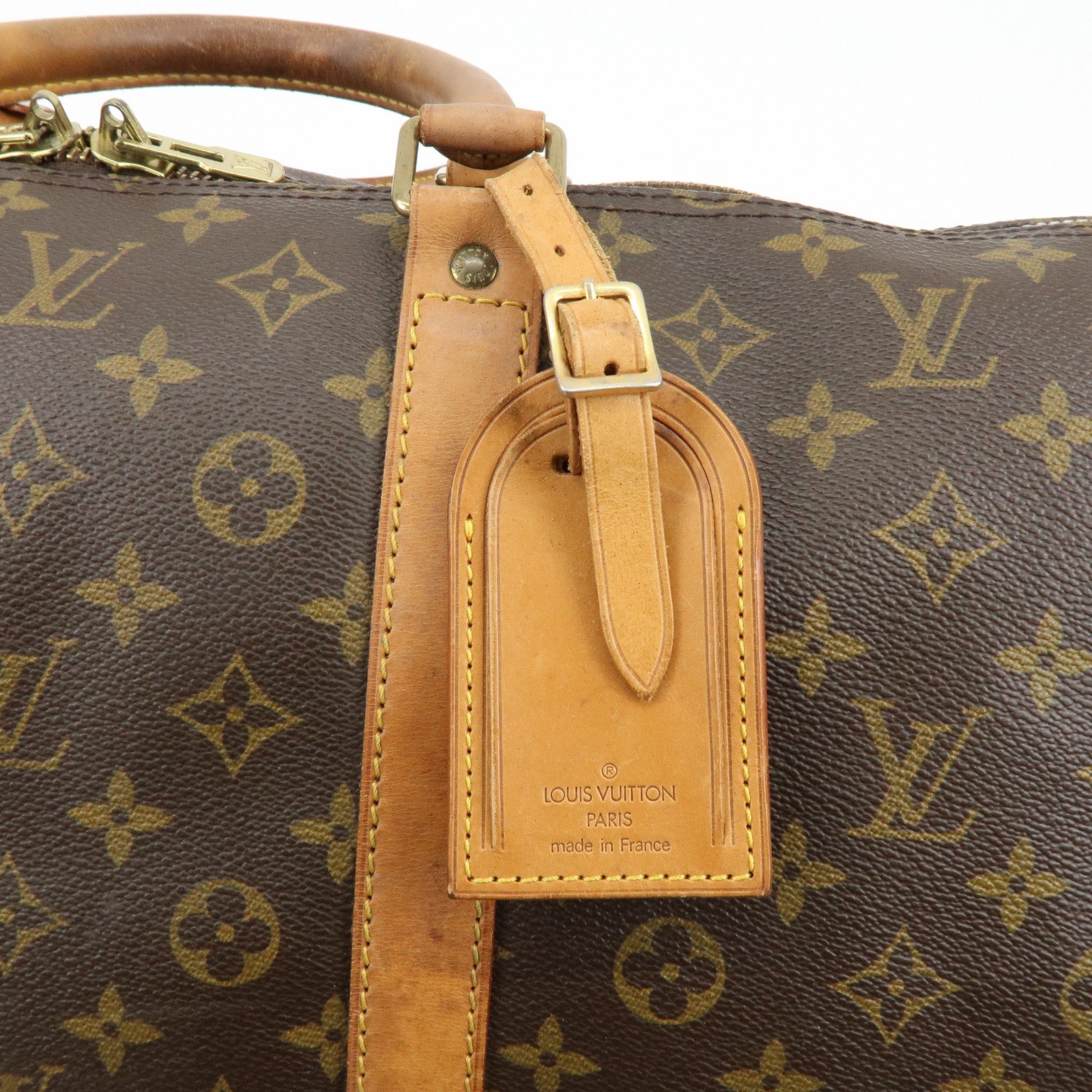 Louis Vuitton Monogram Keep All Bandouliere 60 Boston Bag M41412