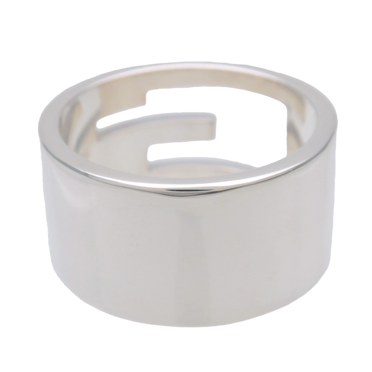GUCCI G-Outcut Ring SV925 US9.5 EU61 HK21 Silver 224031