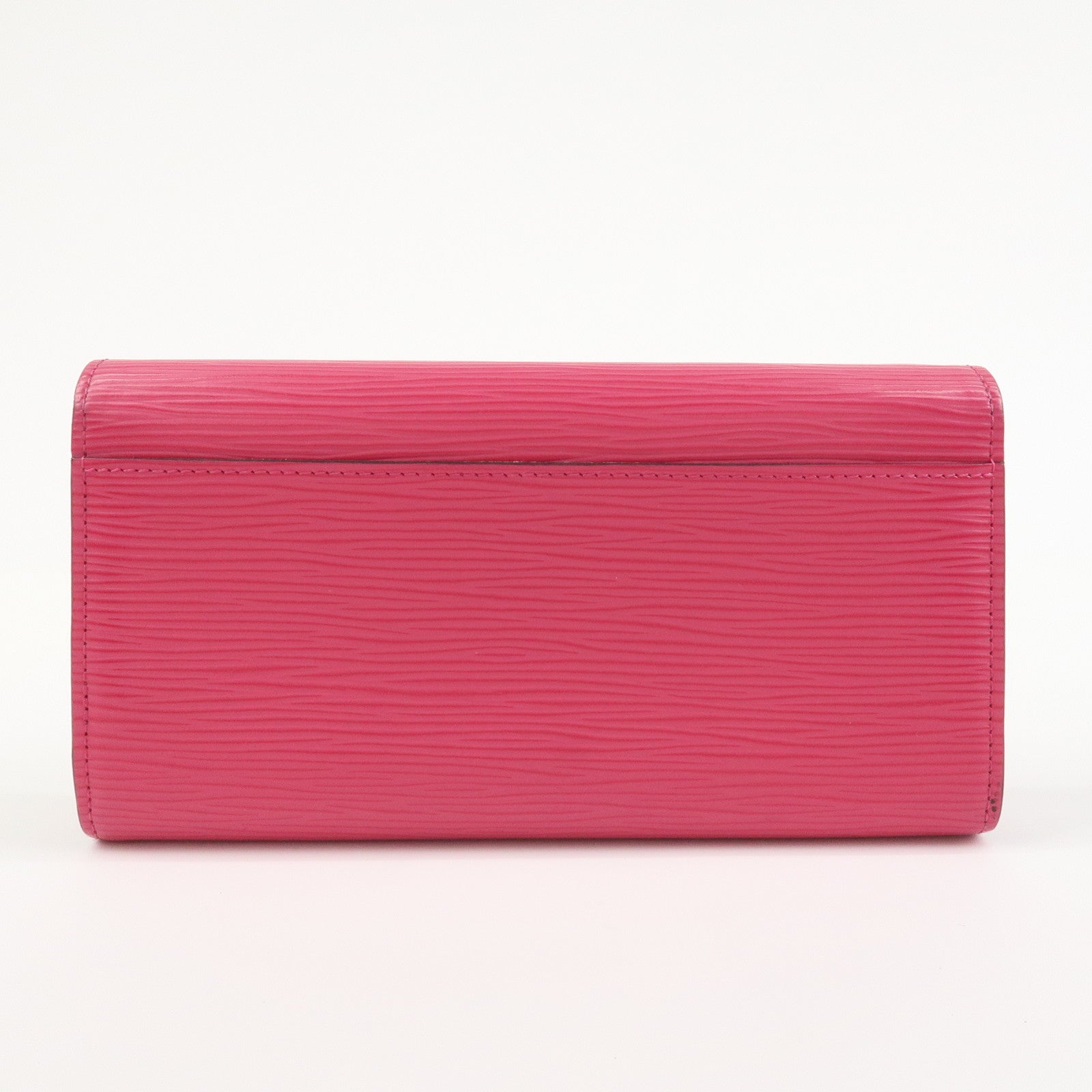Louis Vuitton Epi Portefeuille Sarah Long Wallet Fuchsia M60580