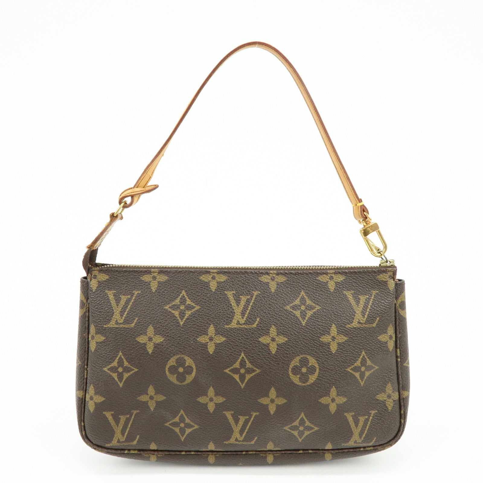 Louis Vuitton Monogram Pochette Accessoires Pouch Hand Bag M51980