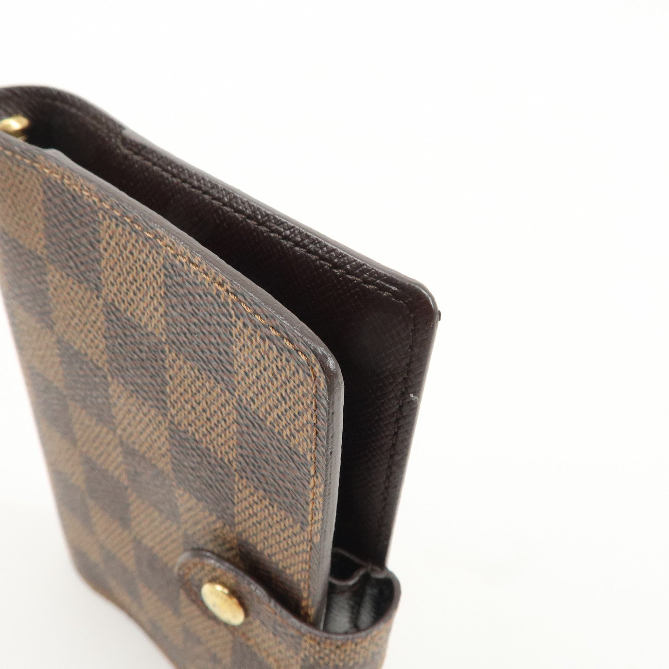 Louis Vuitton Damier Agenda PM Planner Cover Brown R20700