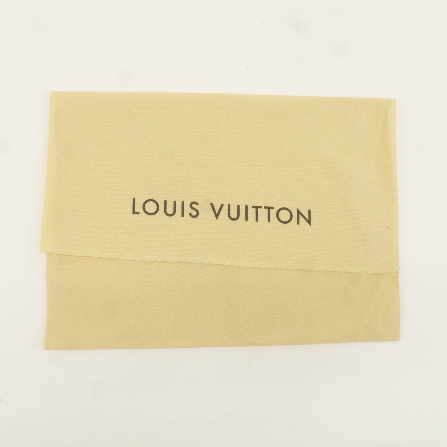 Louis Vuitton Set of 10 Dust Bag Storage Bag Flap Beige