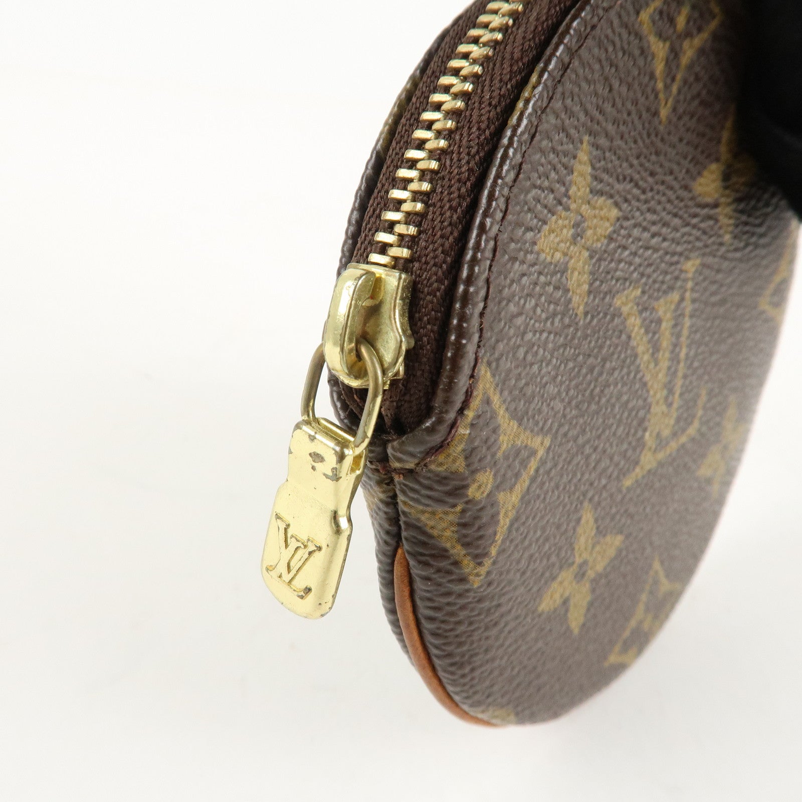 Louis Vuitton Monogram Porte Monnaie Rond Coin Case M61926