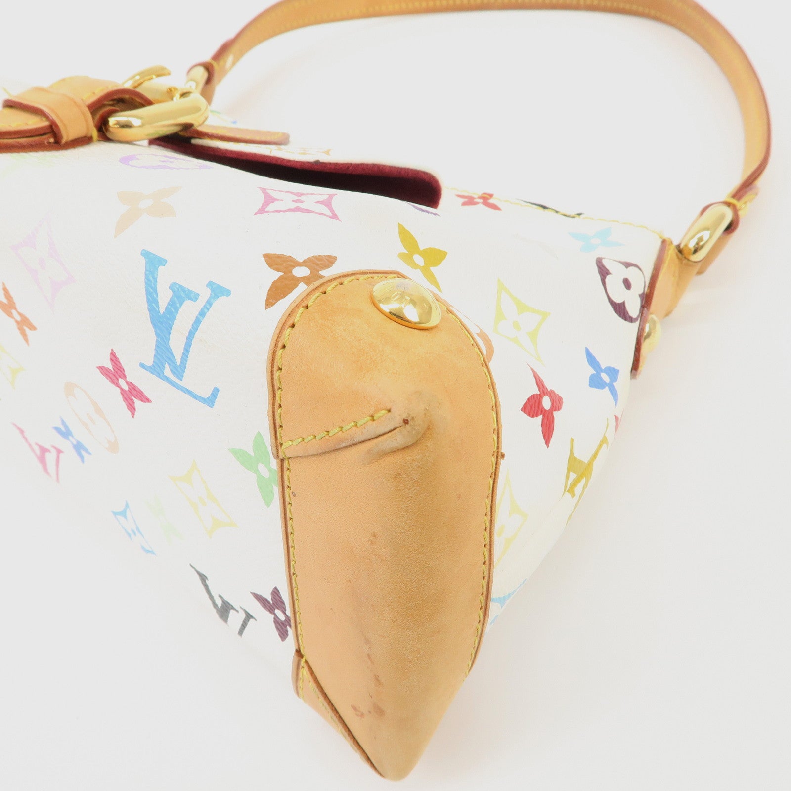 Louis Vuitton Monogram Multicolor Eliza Shoulder Bag Blanc M40098 Used