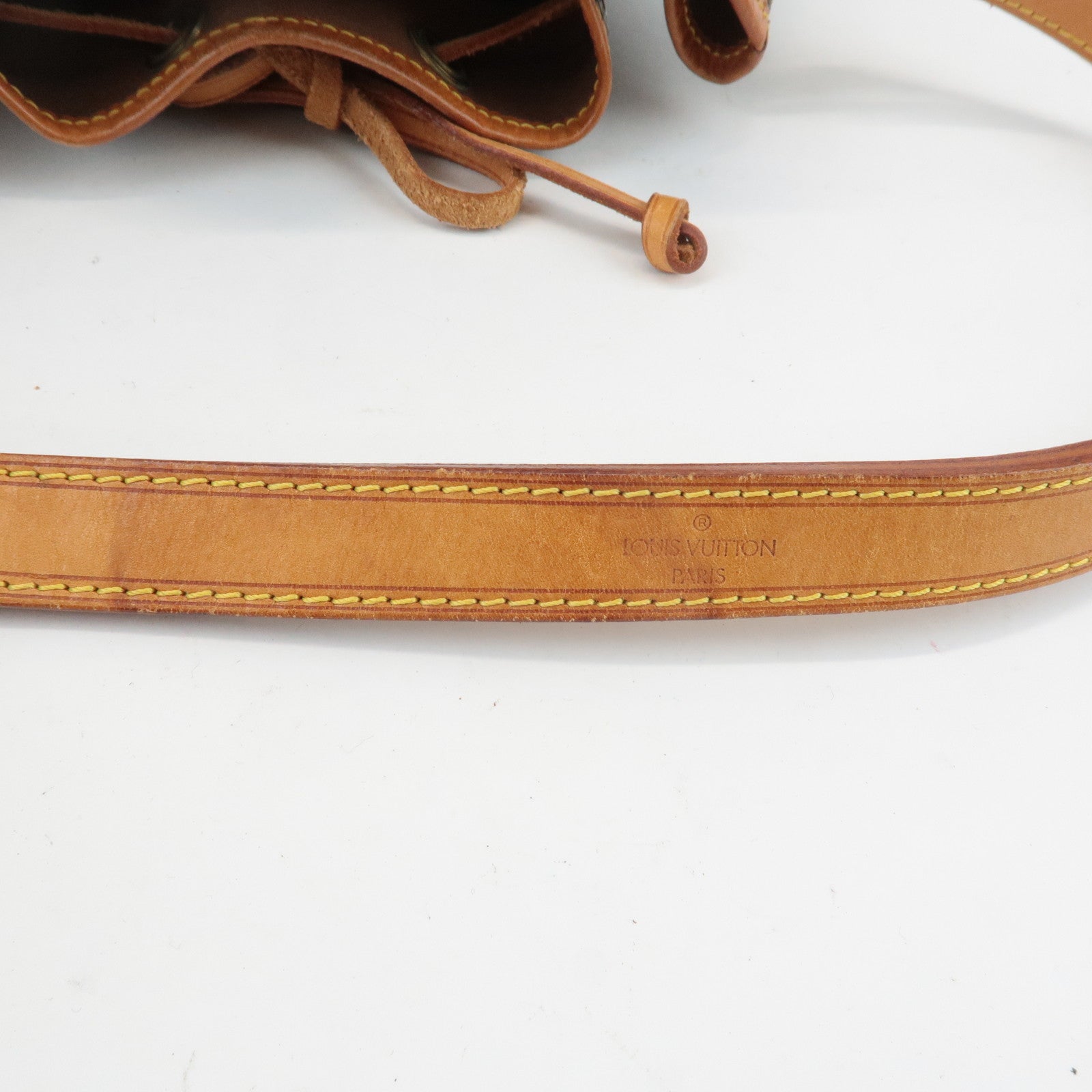 Louis Vuitton Monogram Petit Noe Shoulder Bag Brown M42226 Used