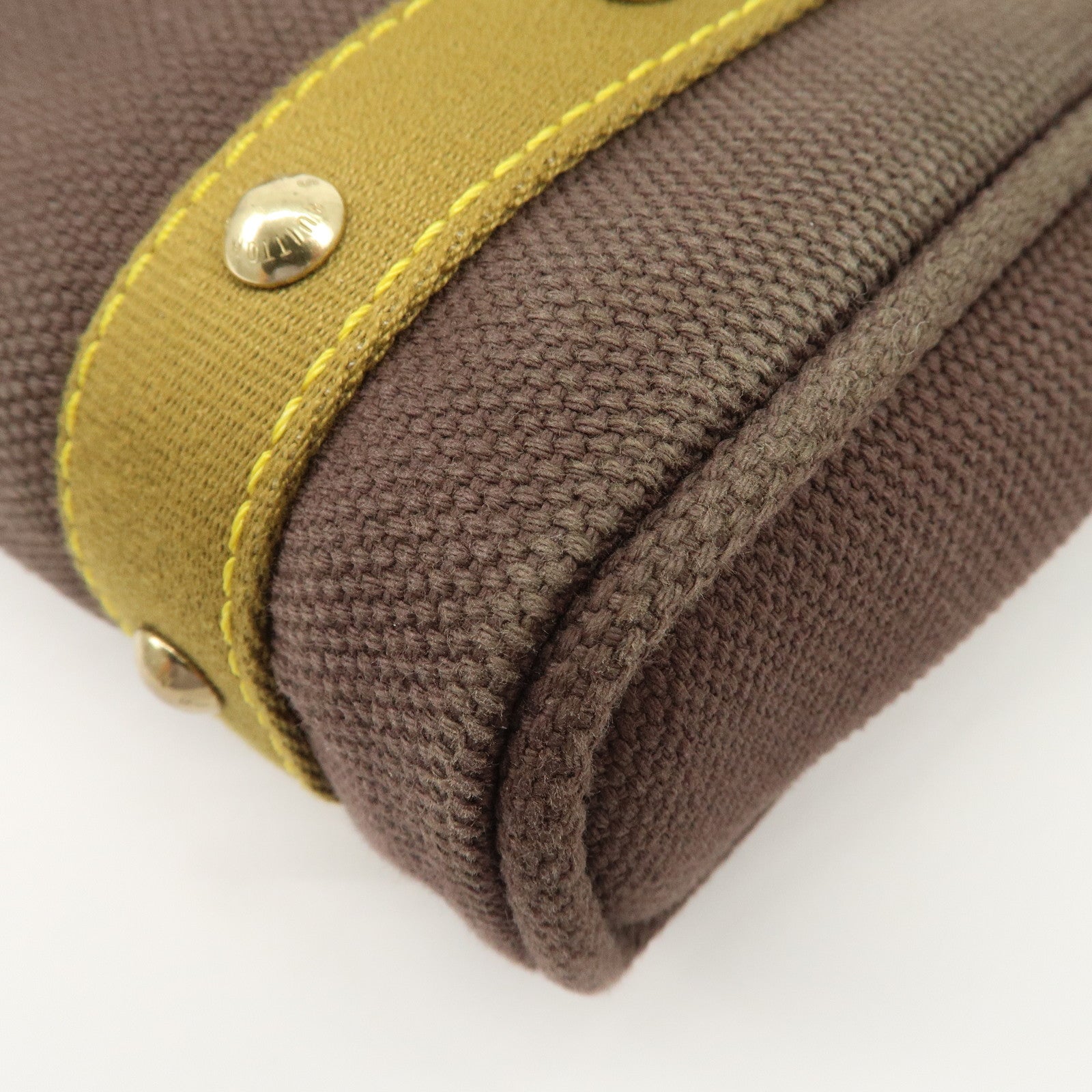 Louis Vuitton Antigua Cabas PM Tote Bag Khaki Antigua M40089 Used