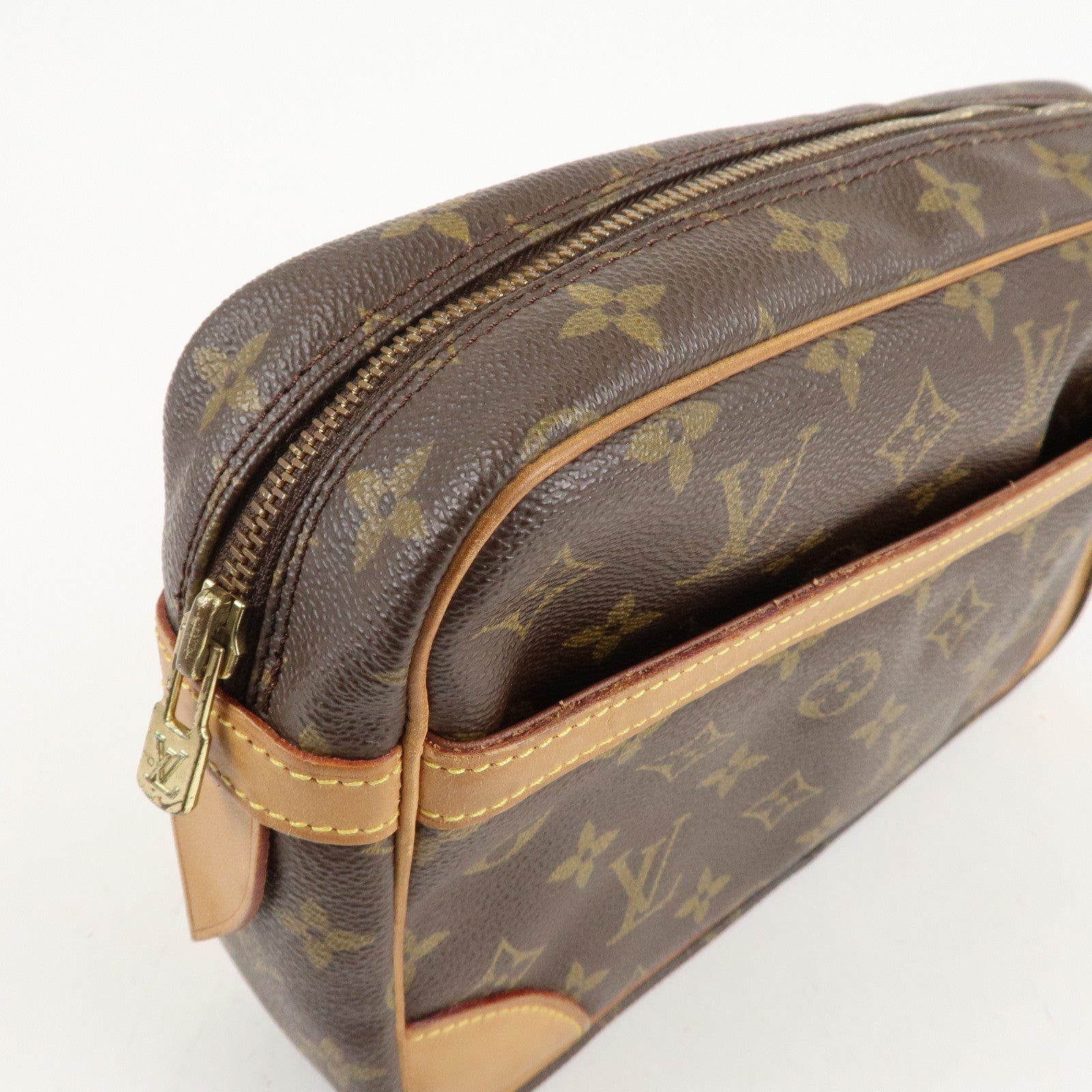 Louis Vuitton Monogram Compiegne 28 Pouch Clutch Bag M51845