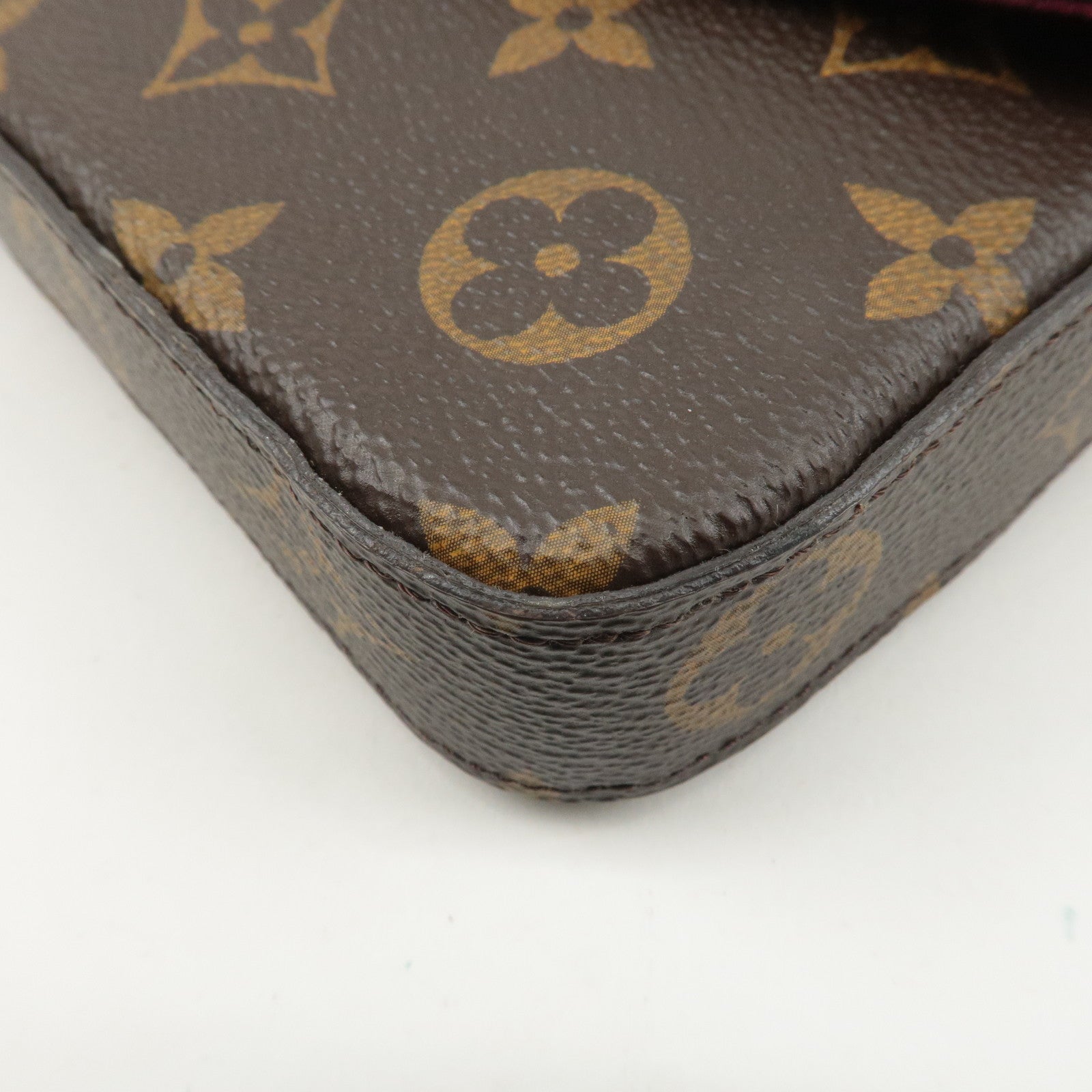 Louis Vuitton Monogram Pochette Félicie Shoulder Bag Brown M61276