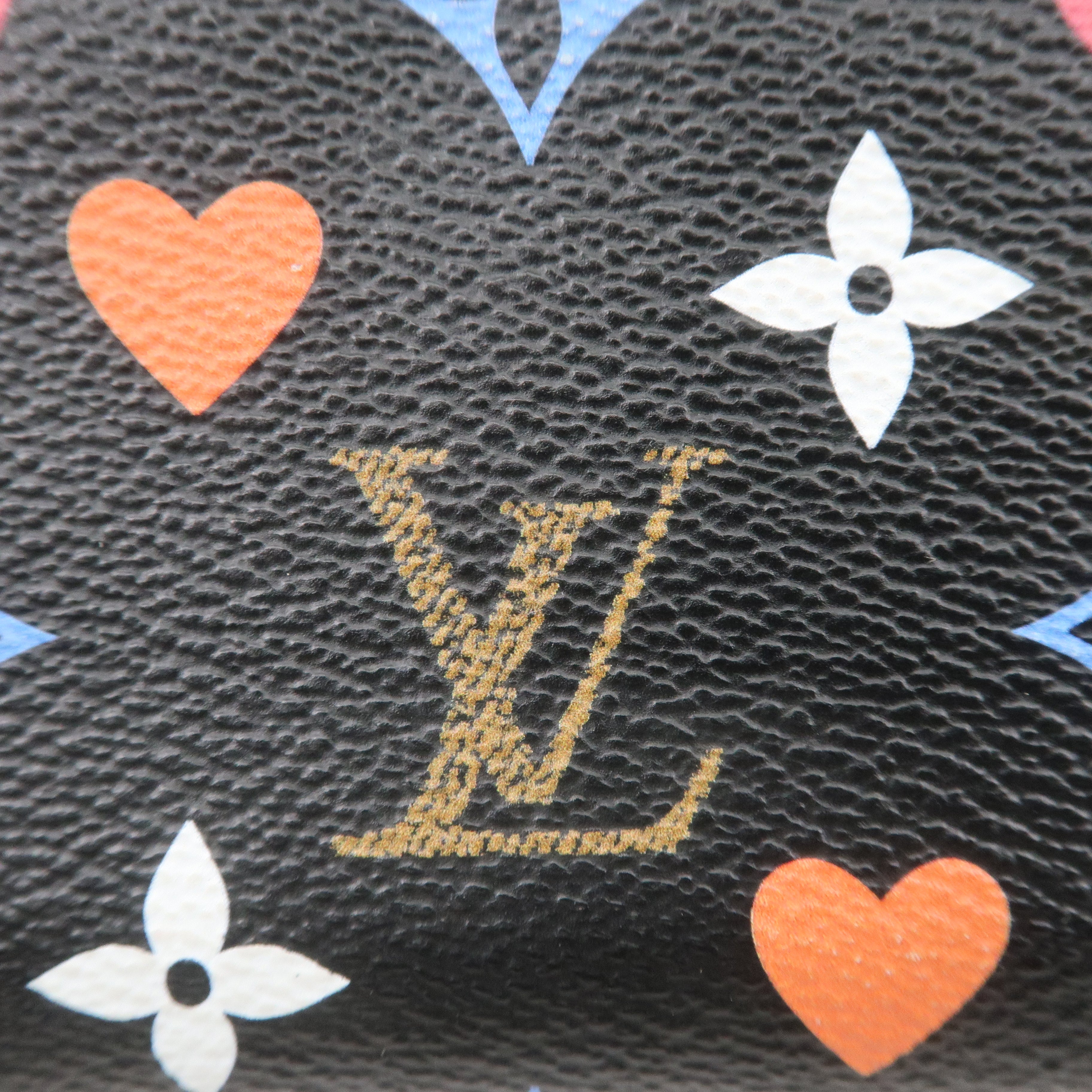 Louis Vuitton Game On Zippy Coin Purse Coin case Noir M80305