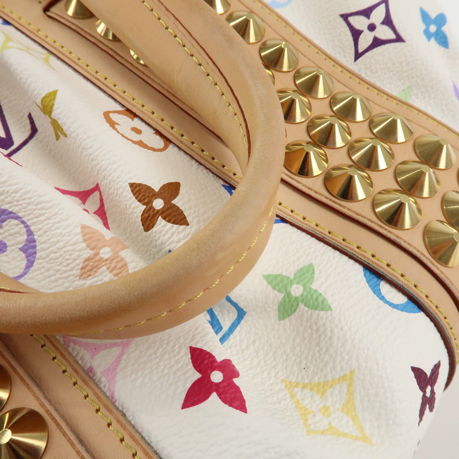 Louis Vuitton Monogram Multicolor Courtney MM Hand Bag M45641 Used