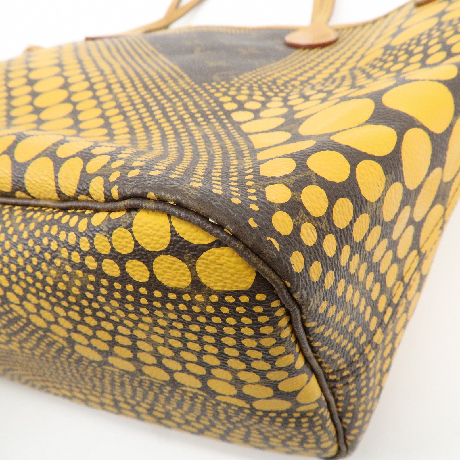 Louis Vuitton Yellow Pumpkin Dots Yayoi Kusama Neverfull MM M40685