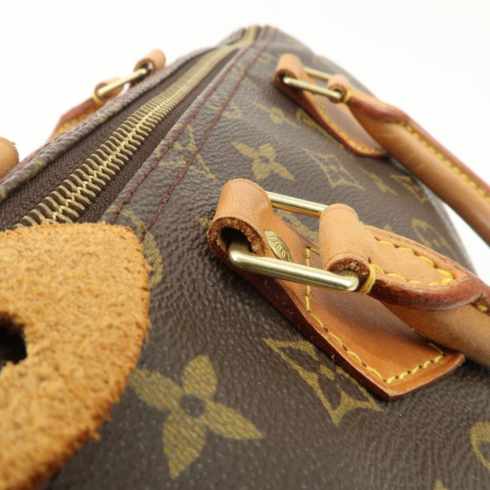 Louis Vuitton Monogram Speedy 35 Hand Bag Boston Bag M41524 Used
