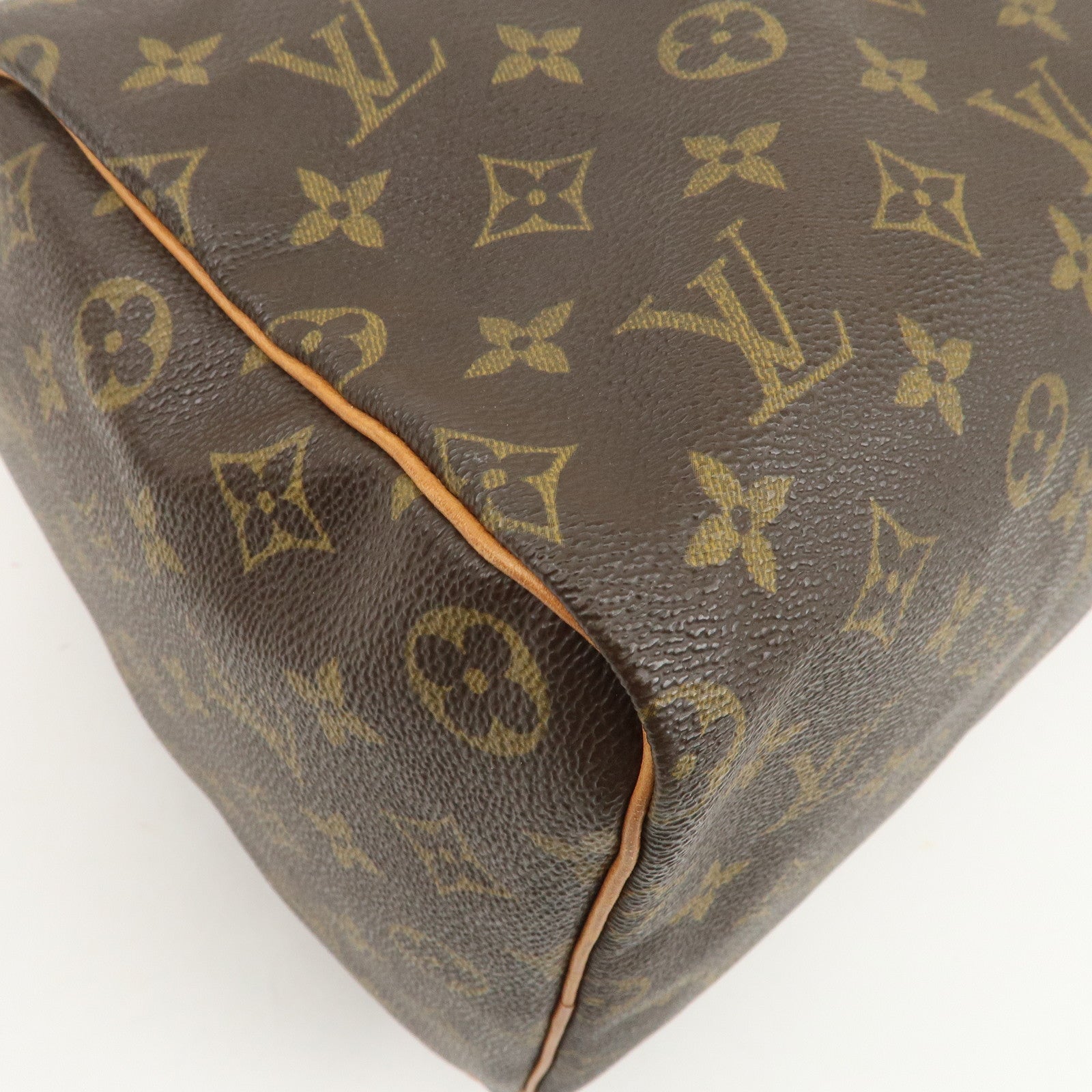 Louis Vuitton Monogram Speedy 40 Hand Bag Boston Bag M41522 Used