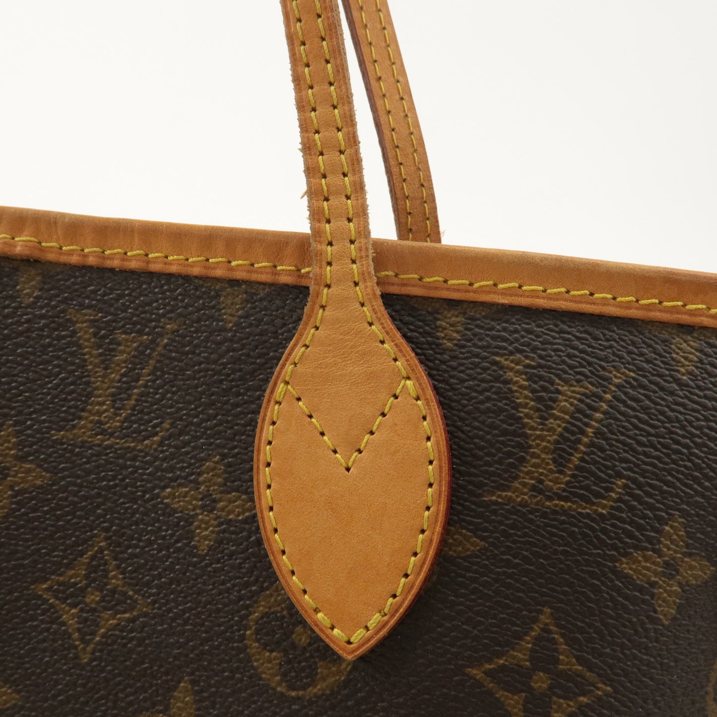 Louis Vuitton Monogram Neverfull MM Tote Bag Brown M40995