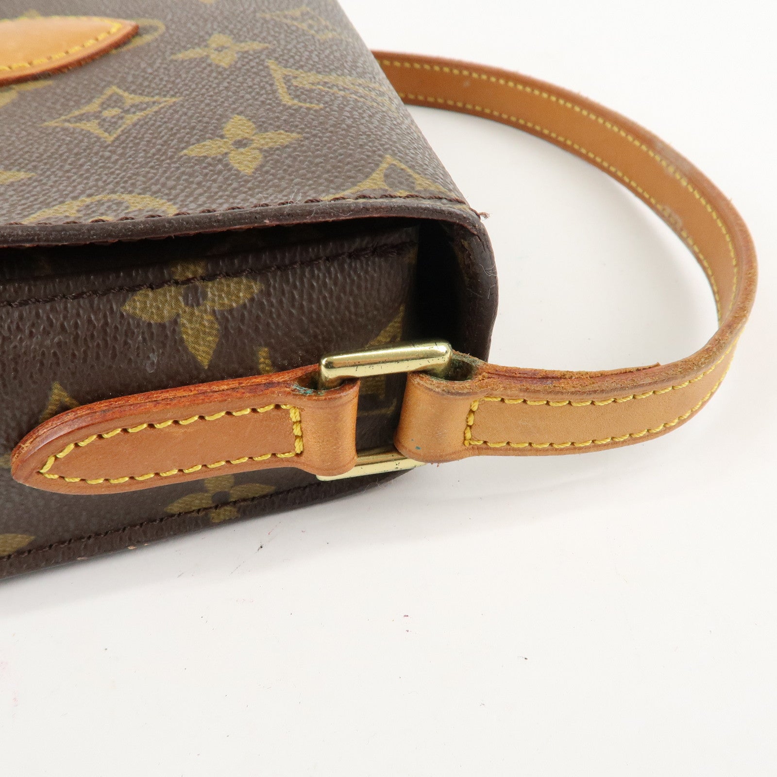 Louis Vuitton Monogram Mini Saint Cloud Shoulder Bag M51244