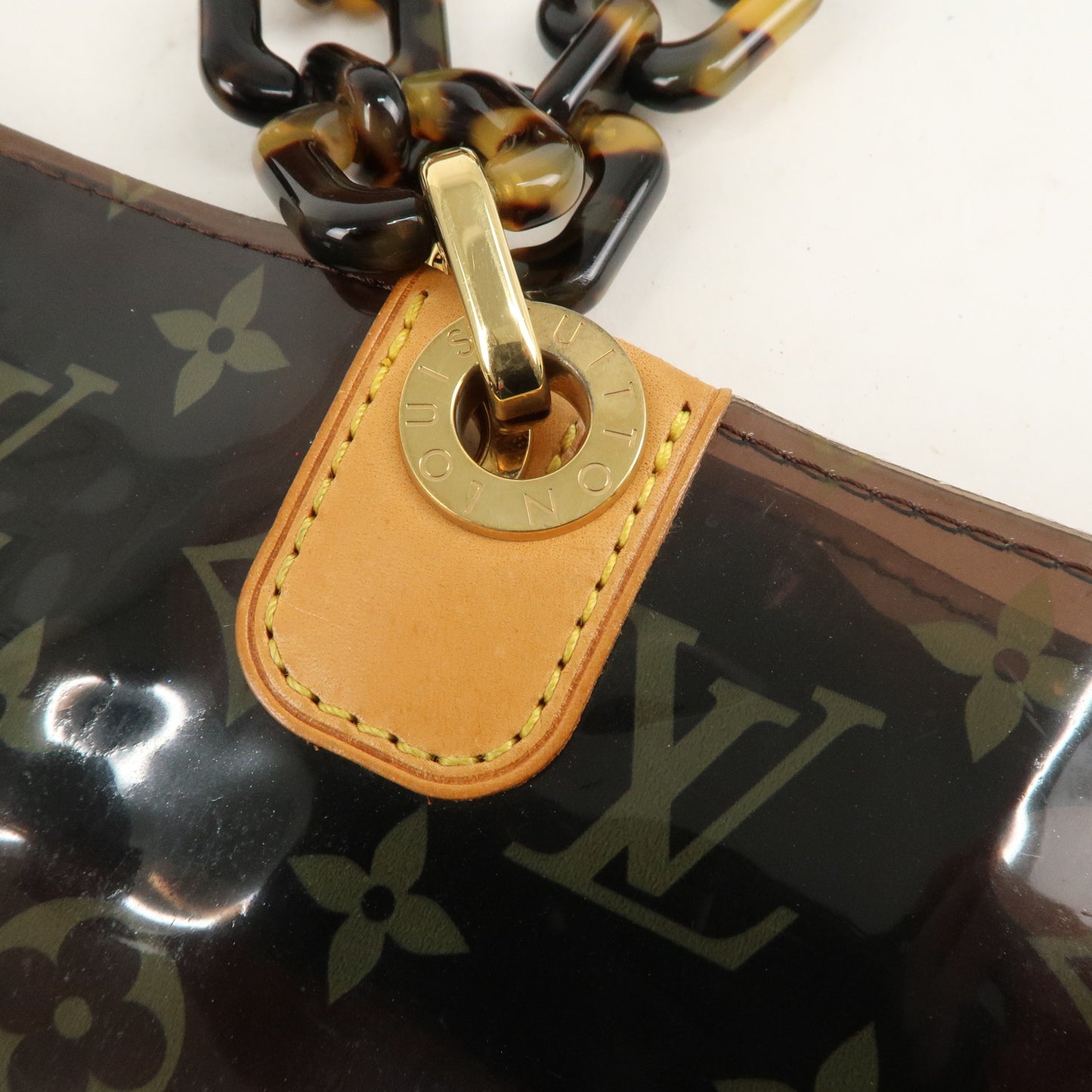 Louis Vuitton Monogram Vinyl Cabas Ambre MM Tote Bag M92501