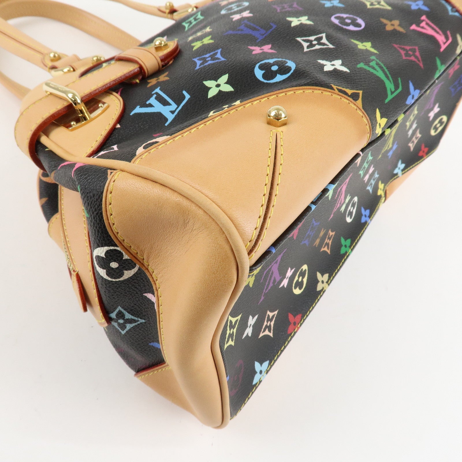 Louis Vuitton Monogram Multi Color Claudia Hand Bag M40194