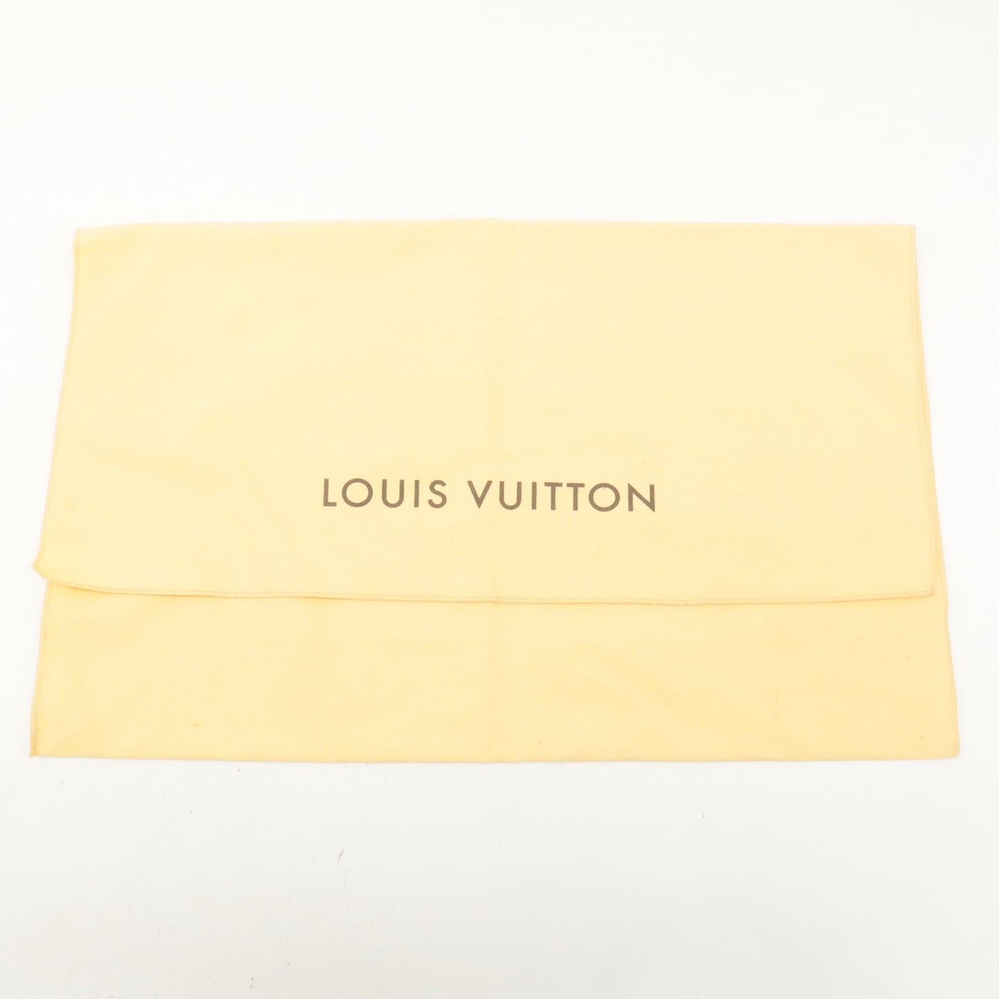 Louis Vuitton Set of 10 Dust Bag Storage Bag Flap Beige