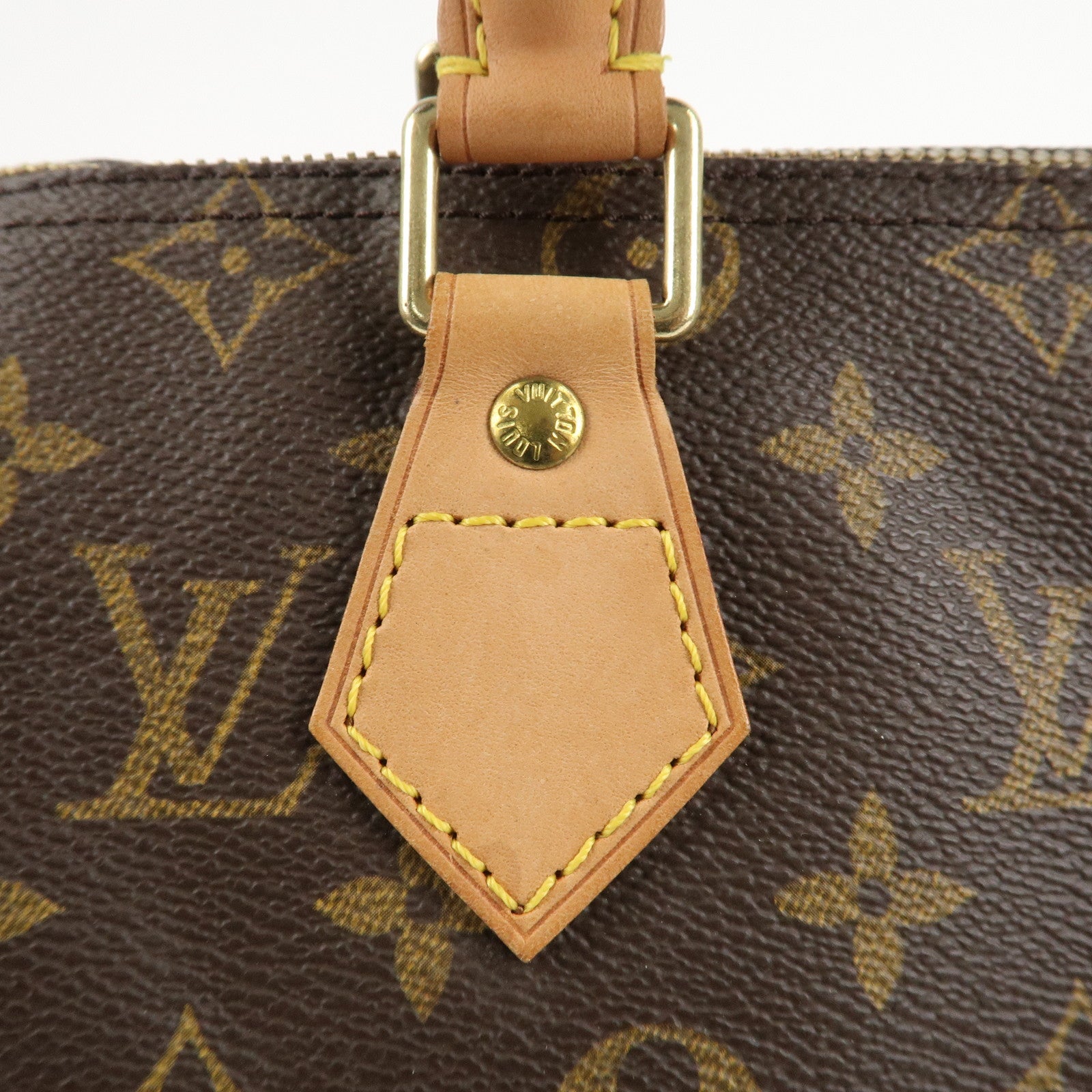 Louis Vuitton Monogram Speedy 25 Hand Bag Boston Bag M41528