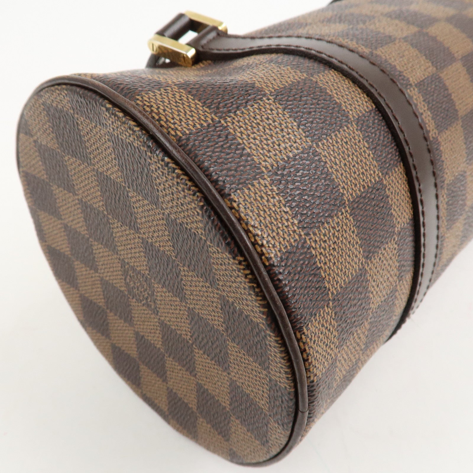 Louis Vuitton Damier Ebene Papillon 26 Hand Bag Brown N51304