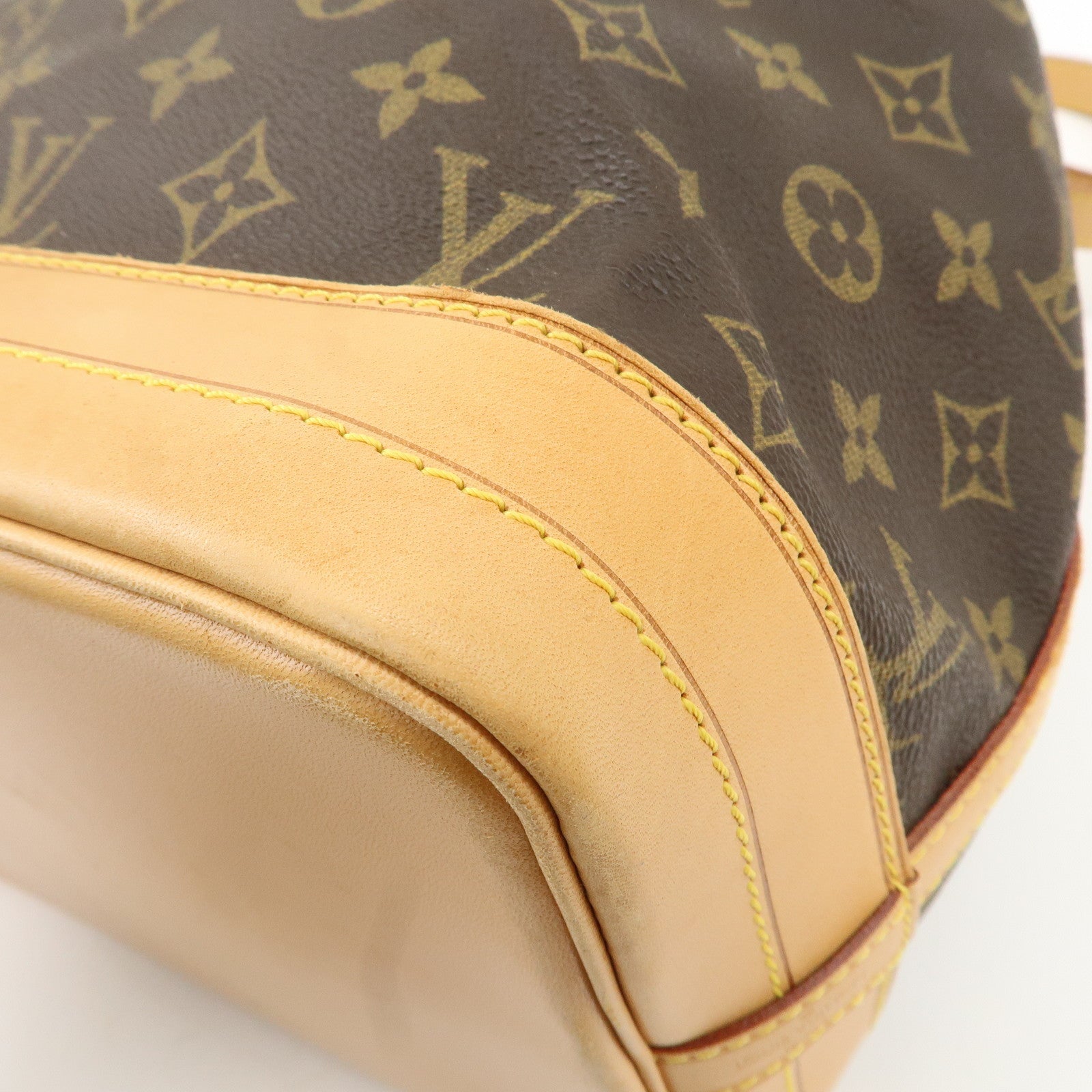 Louis Vuitton Monogram Noe Shoulder Bag Hand Bag Brown M42224