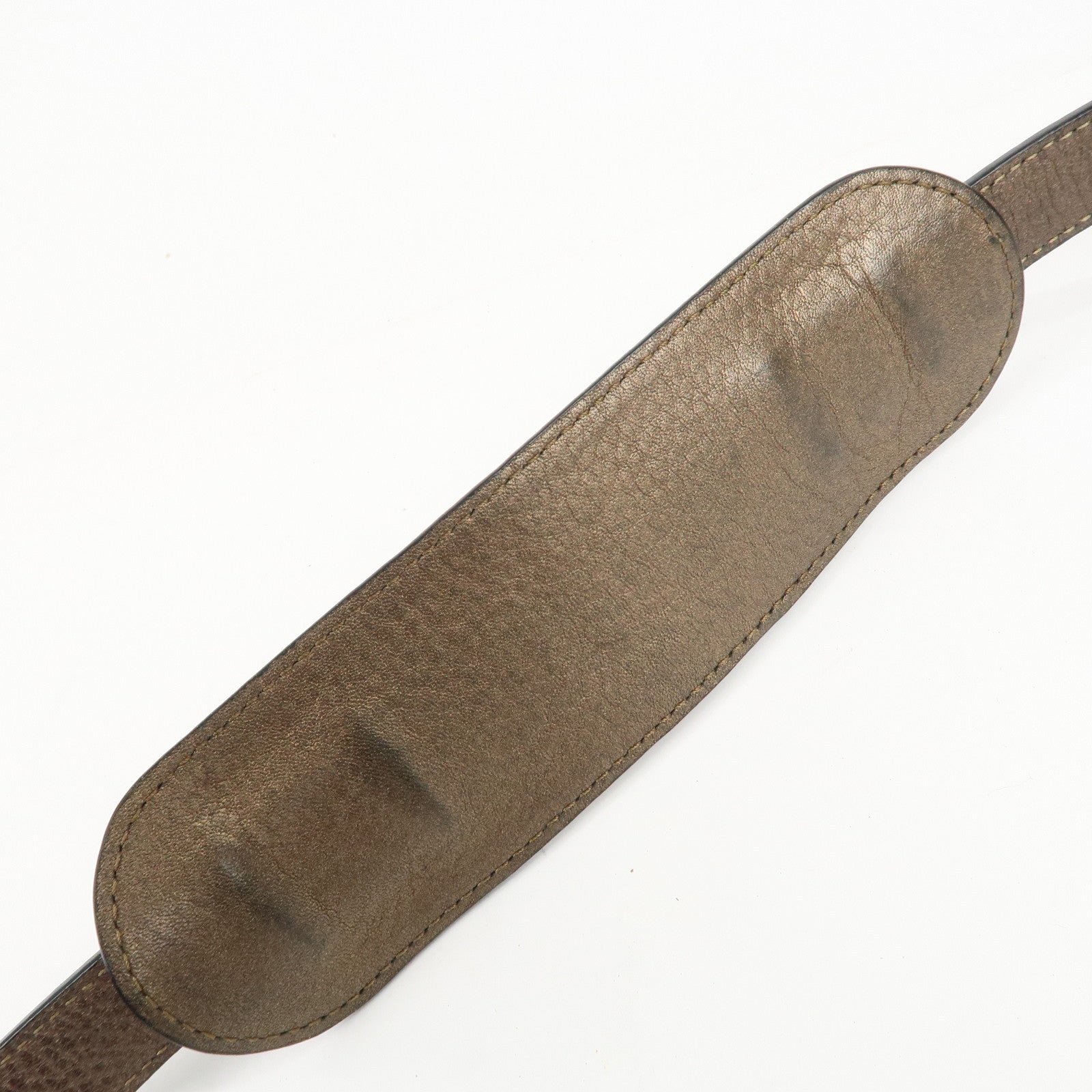 LOEWE Heritage Leather Shoulder Bag Brown *Outlet Used