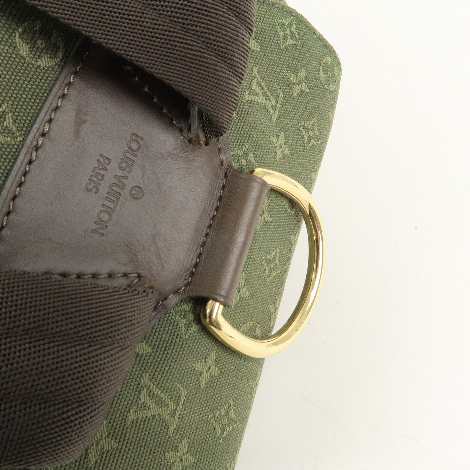 Louis Vuitton Monogram Mini Montsouris GM Backpack Khaki M92456