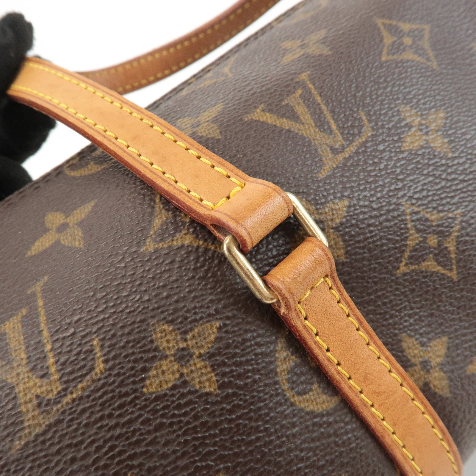 AuthLouis Vuitton Monogram Papillon 26 Hand Bag Brown New Style M51386