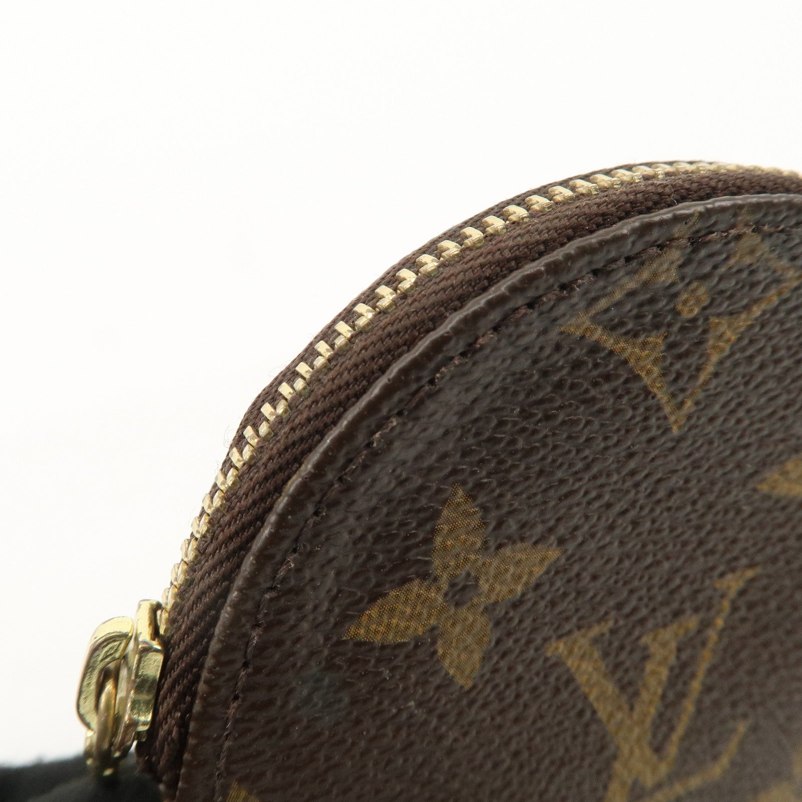 Louis Vuitton Monogram Porte Monnaie Rond Coin Case M61926