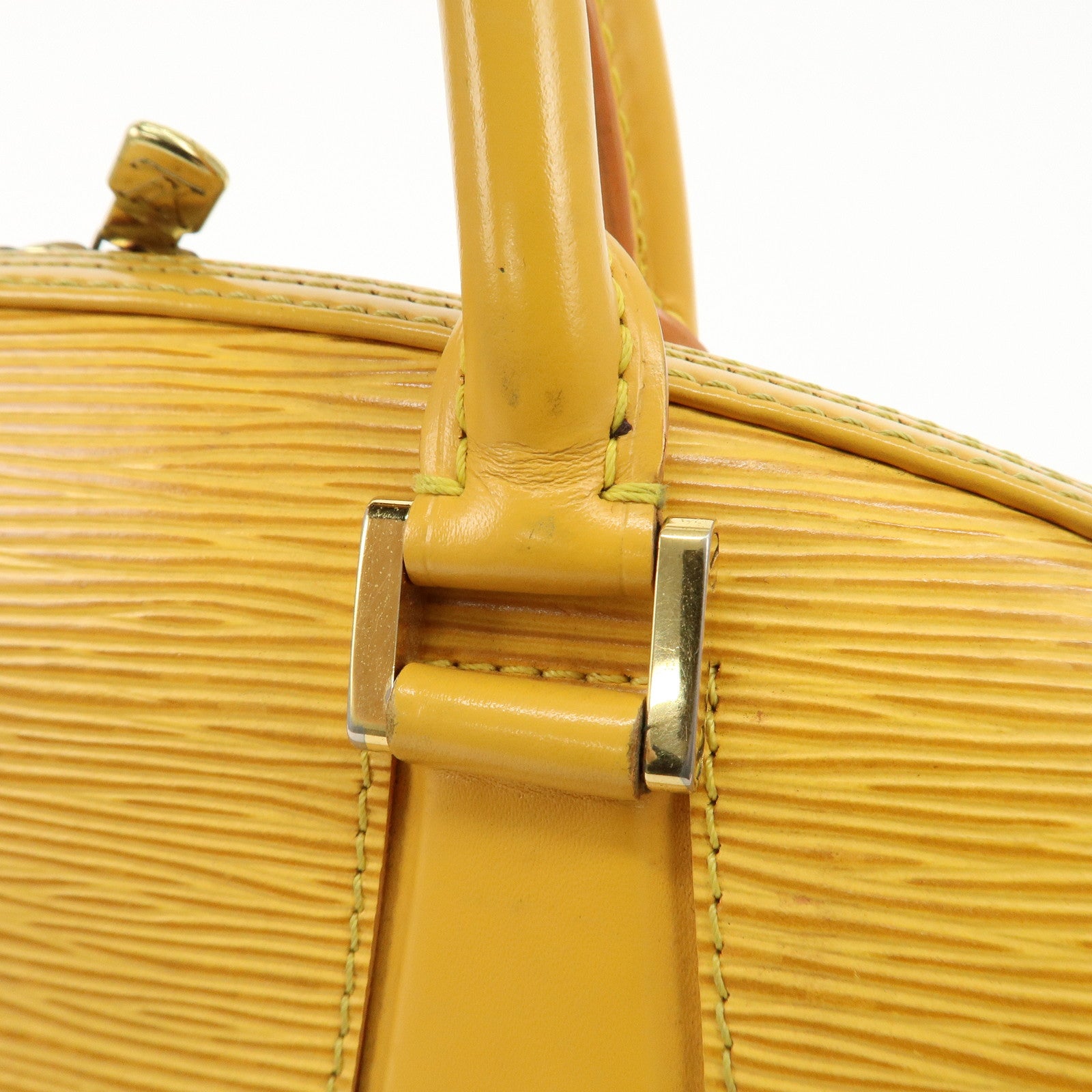 Louis Vuitton Epi Jasmine Hand Bag Tassilli Yellow M52089