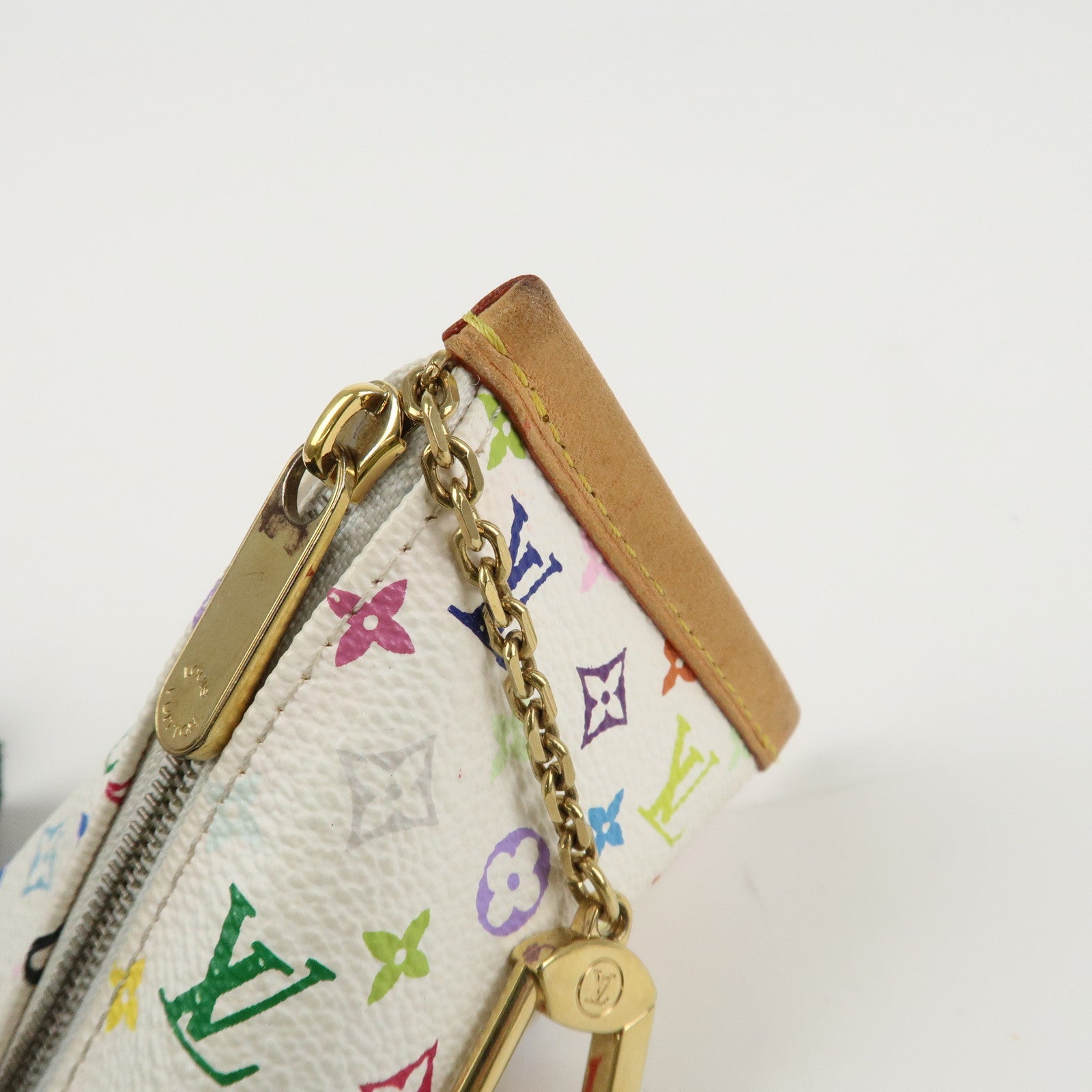 Louis Vuitton Monogram Multicolor Berlingo Coin Case M58028 Used