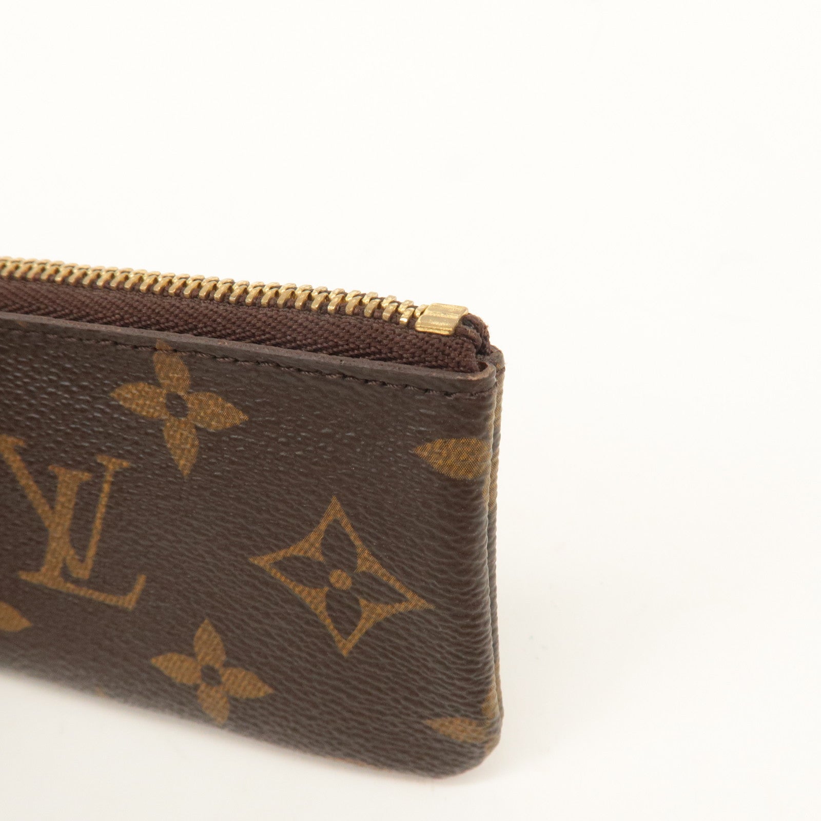 Louis Vuitton Monogram Pochette Cles Coin Case Key Case M62650