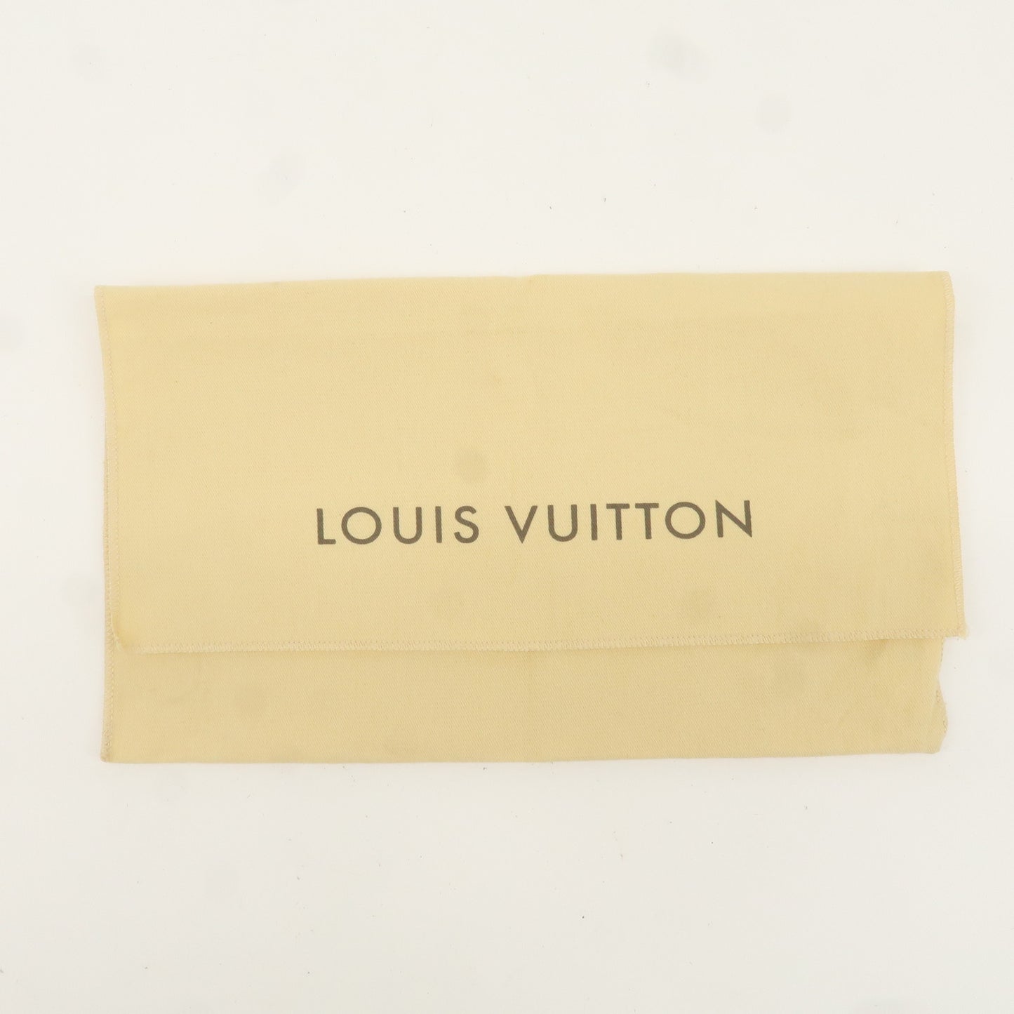 Louis Vuitton Set of 10 Dust Bag Storage Bag Flap Beige