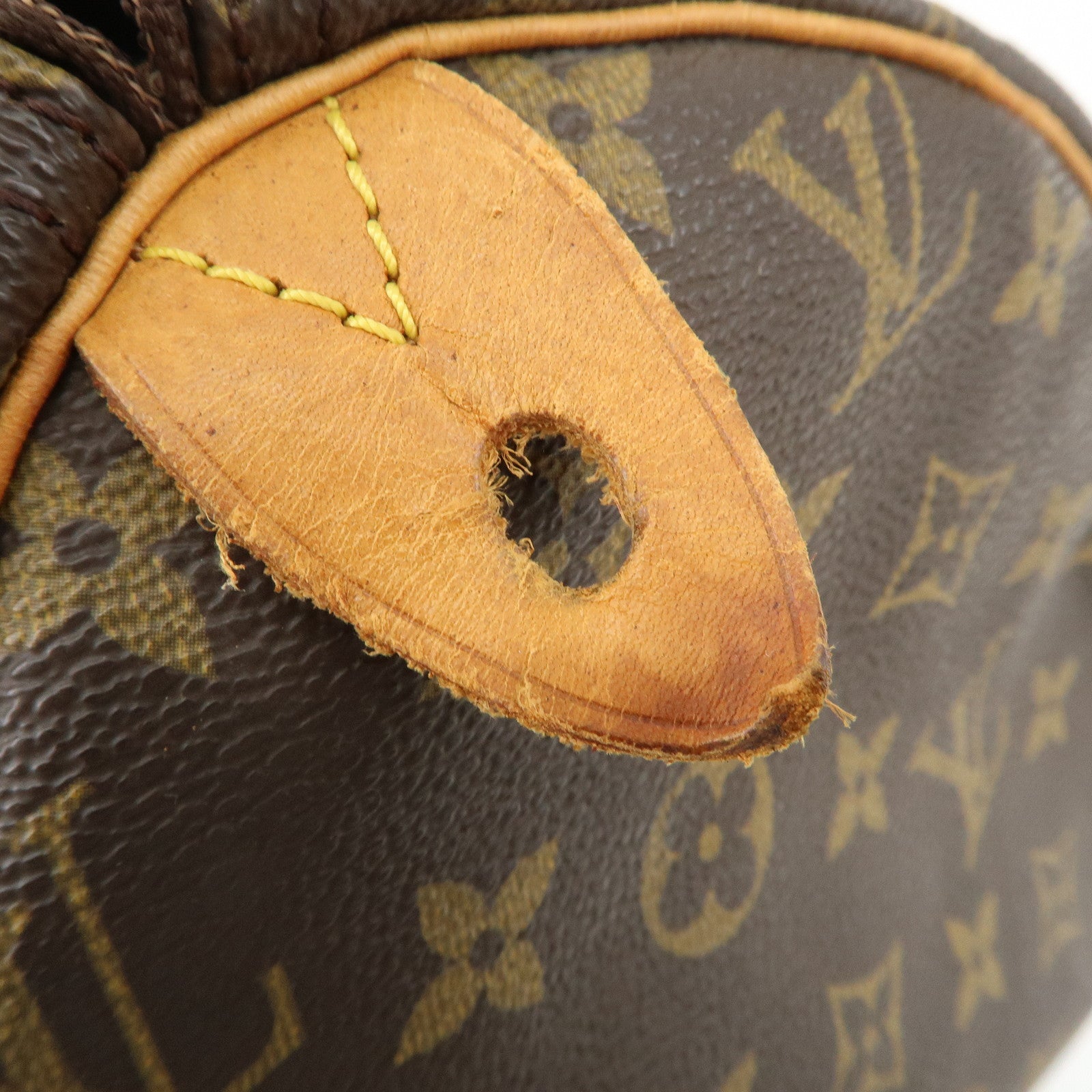 Louis Vuitton Monogram Speedy 30 Boston Bag Hand Bag Brown M41526